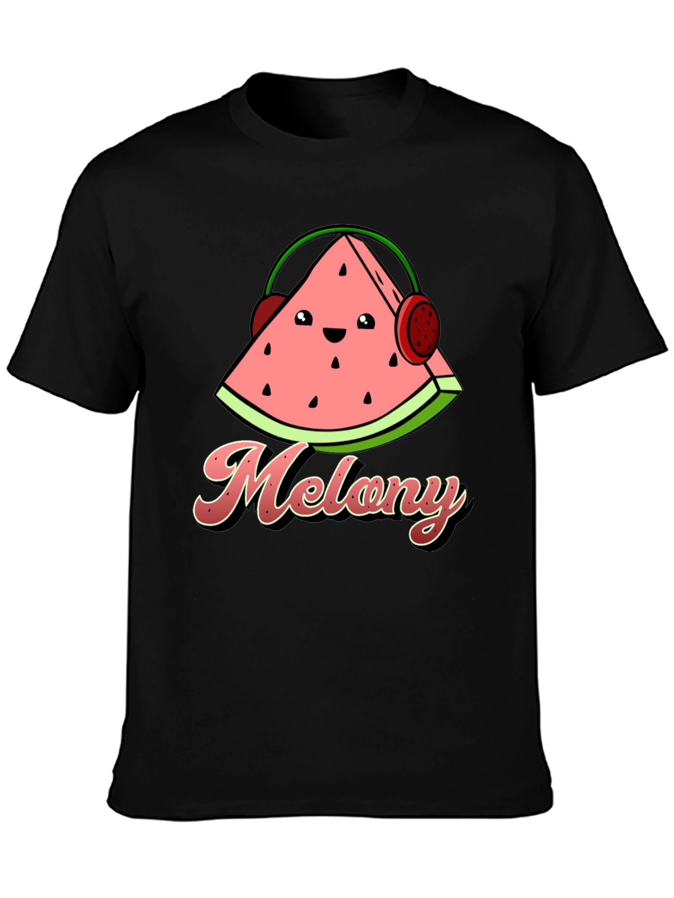 Melony T-Shirt: Cute Watermelon Graphic Tee