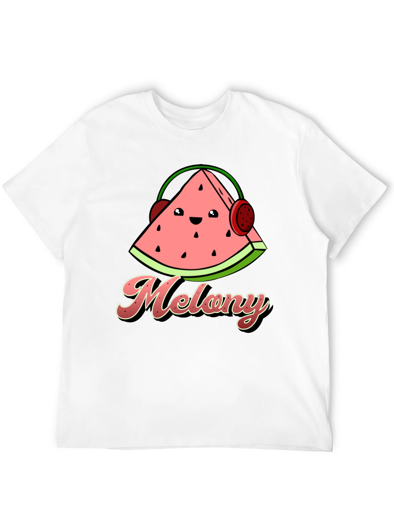 Melony T-Shirt: Cute Watermelon Graphic Tee