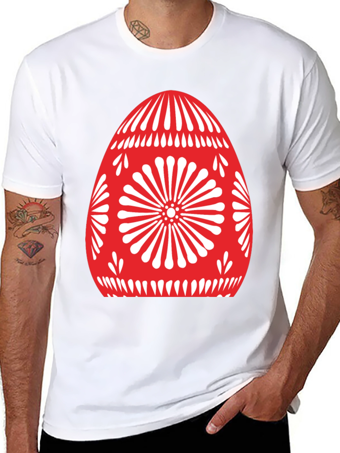 Pysanka Egg T-Shirt - Ukrainian Easter Egg Design