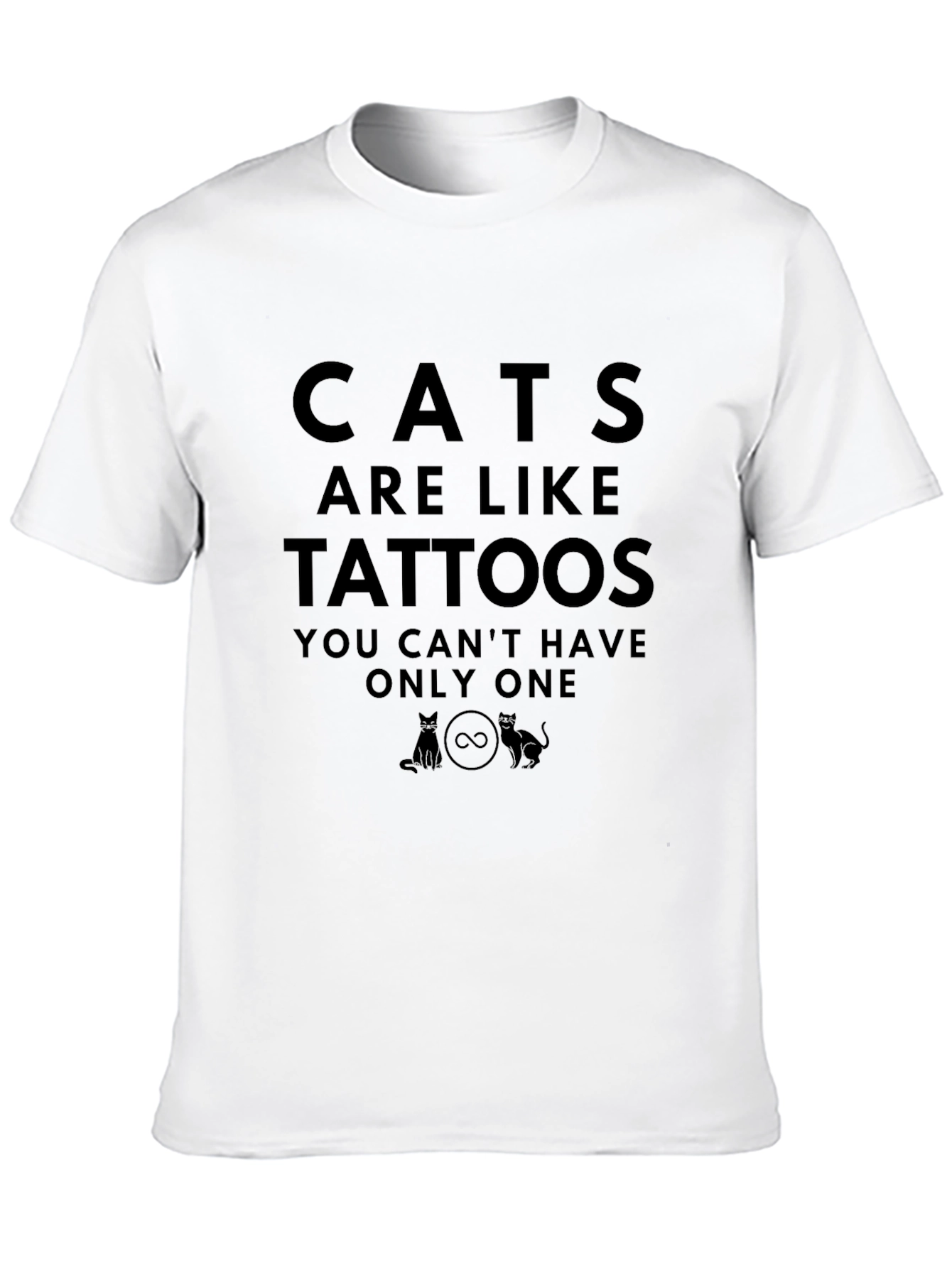 Cats are Like Tattoos Graphic T-Shirt