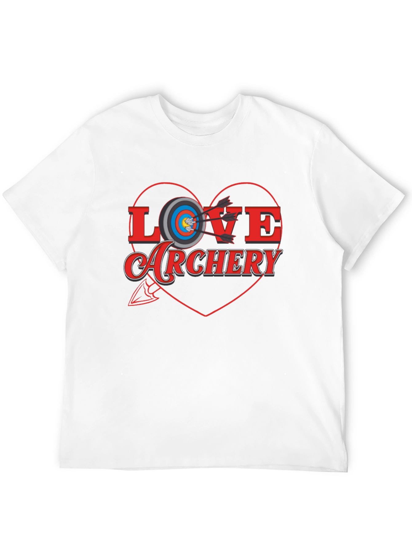 Love Archery T-Shirt - Target Heart Tee