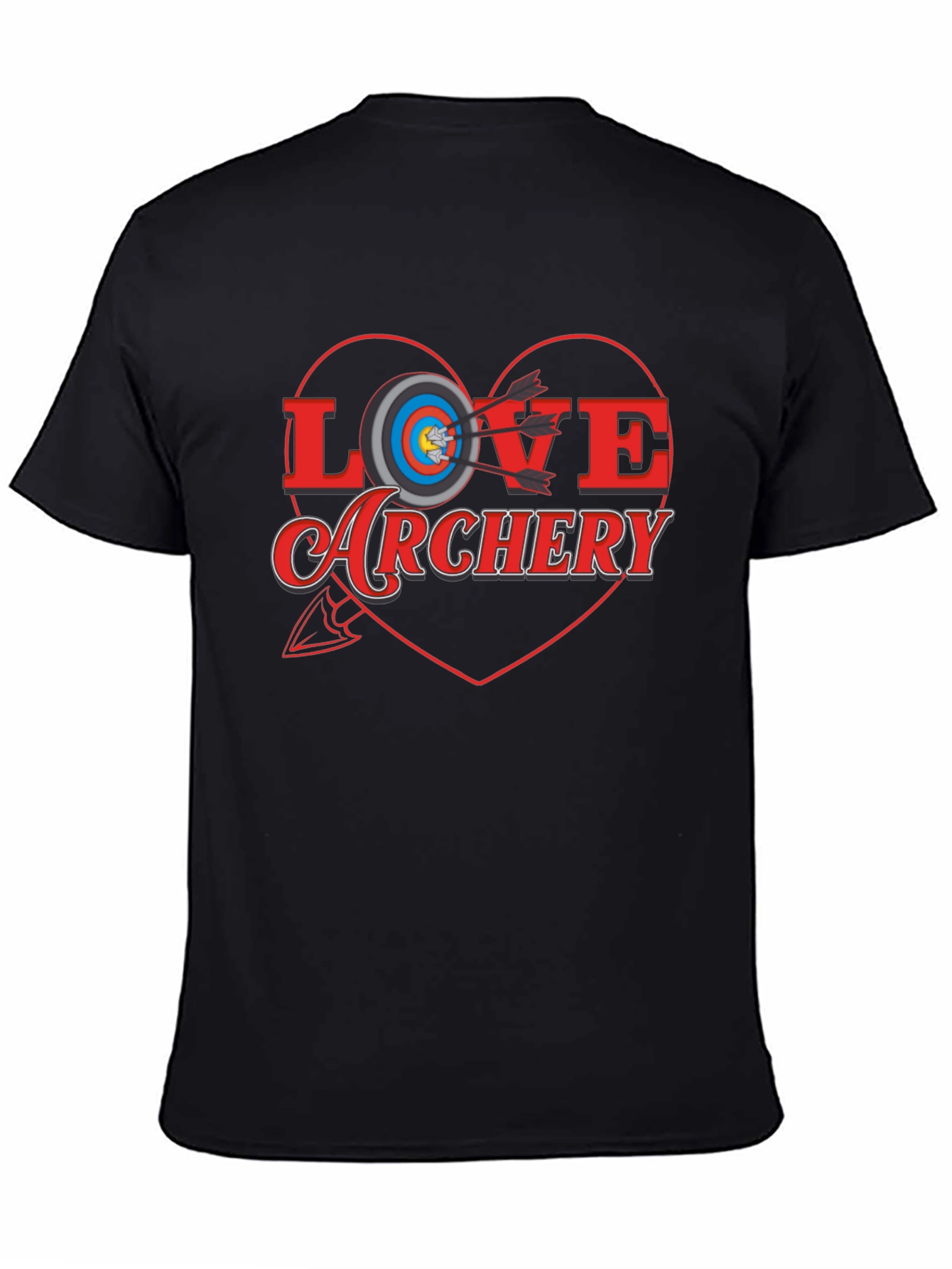 Love Archery T-Shirt - Target Heart Tee