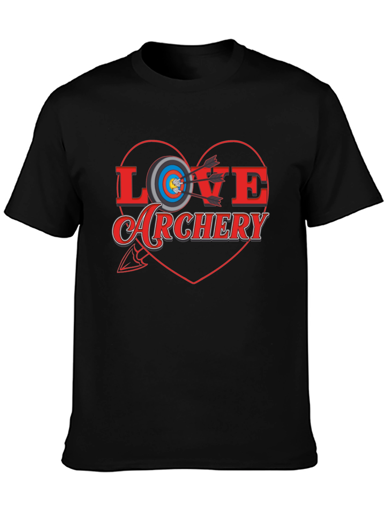 Love Archery T-Shirt - Target Heart Tee