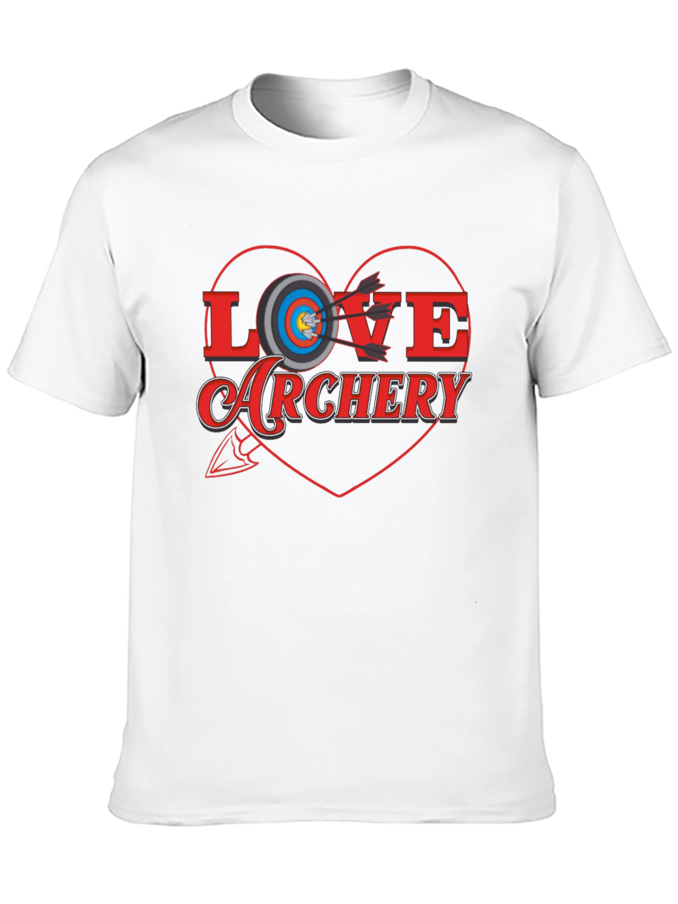 Love Archery T-Shirt - Target Heart Tee