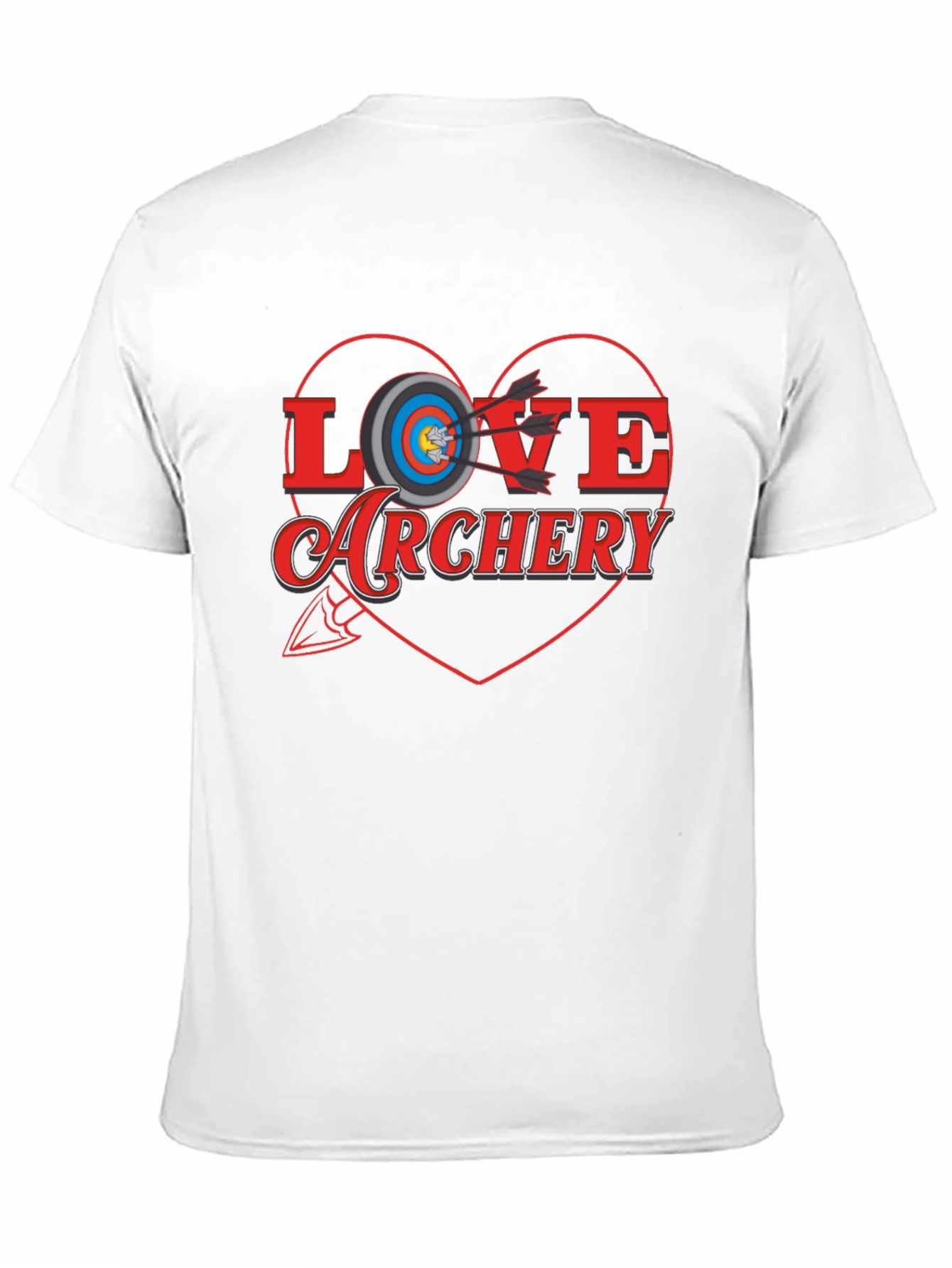 Love Archery T-Shirt - Target Heart Tee