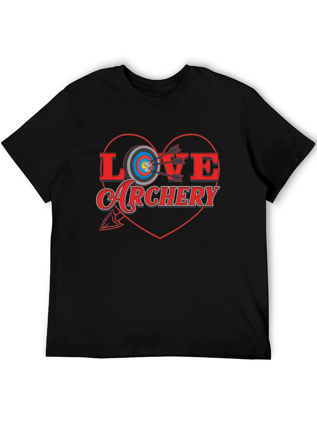 Love Archery T-Shirt - Target Heart Tee