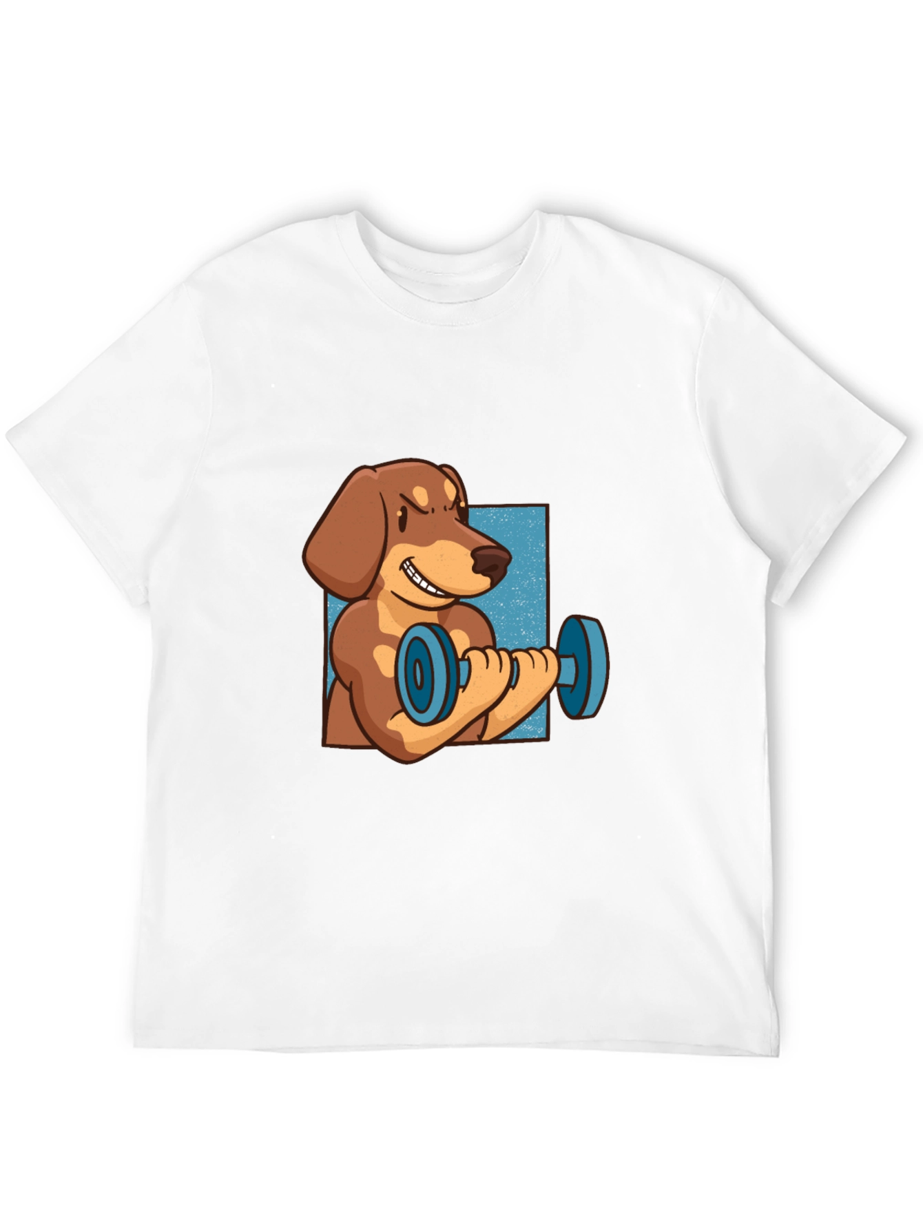 Dachshund Weights Black T-Shirt