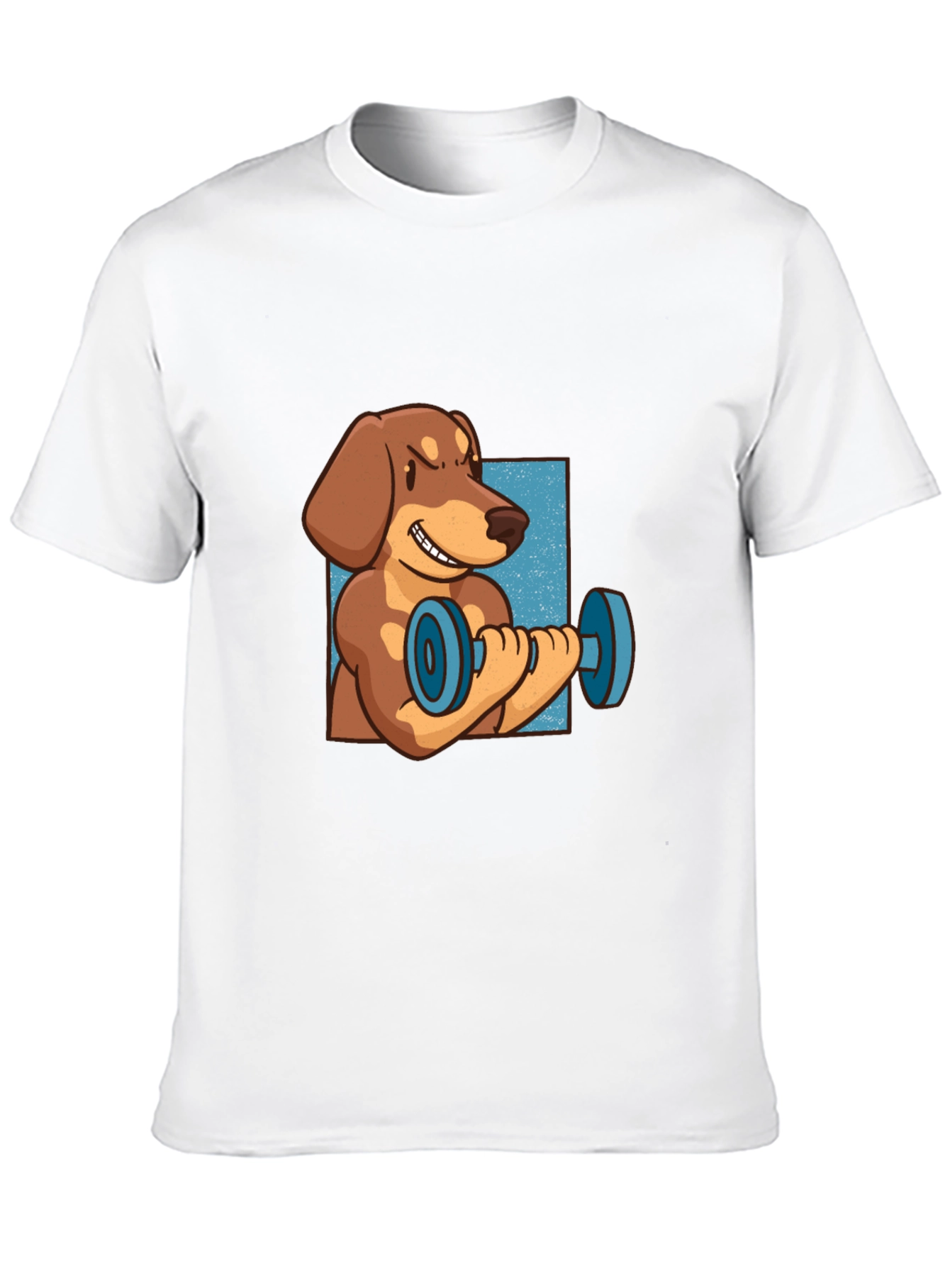 Dachshund Weights Black T-Shirt