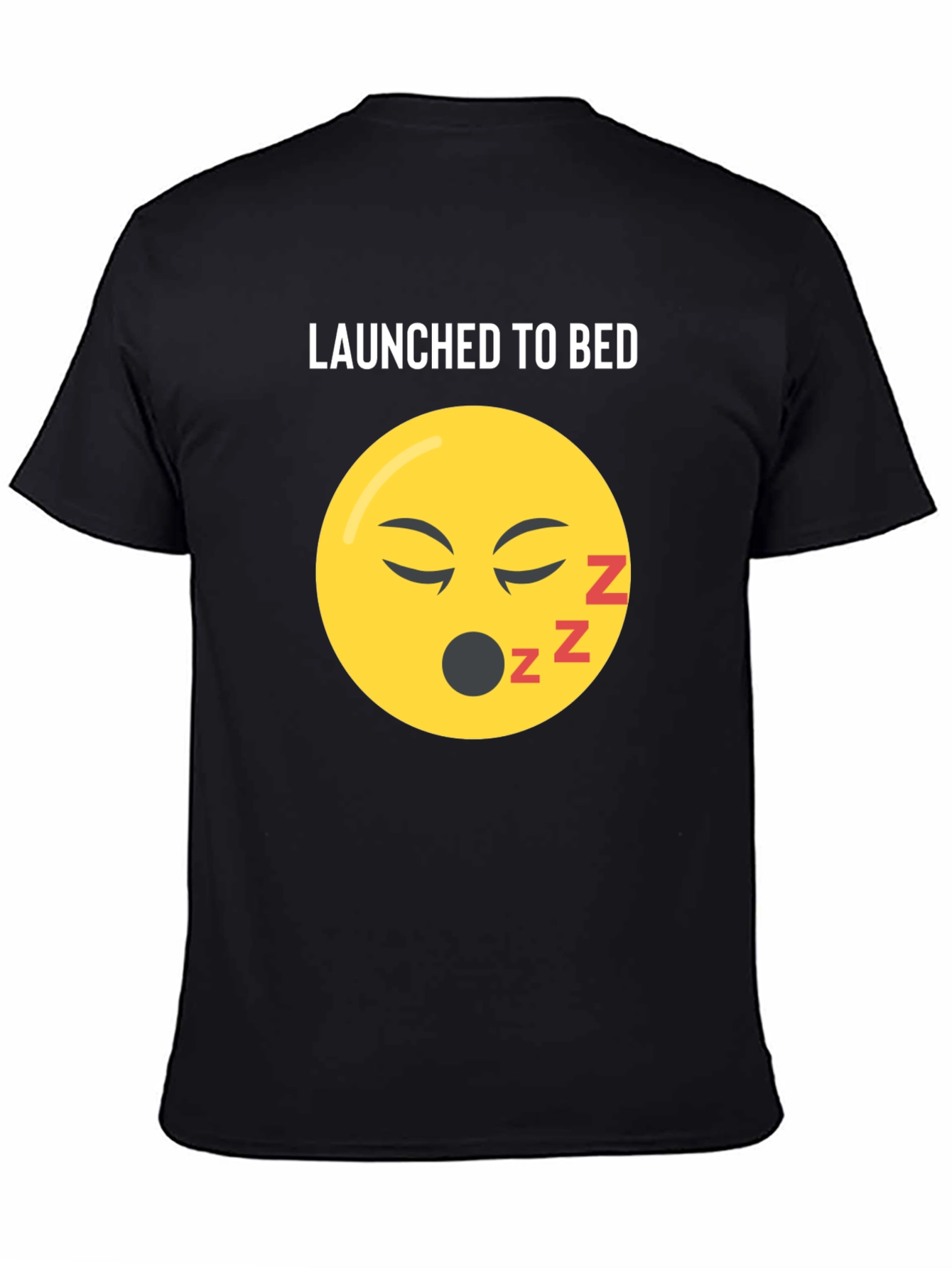 Launched To Bed Graphic T-Shirt
