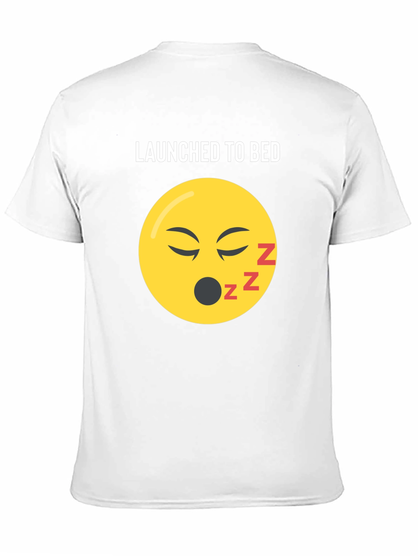 Launched To Bed Graphic T-Shirt