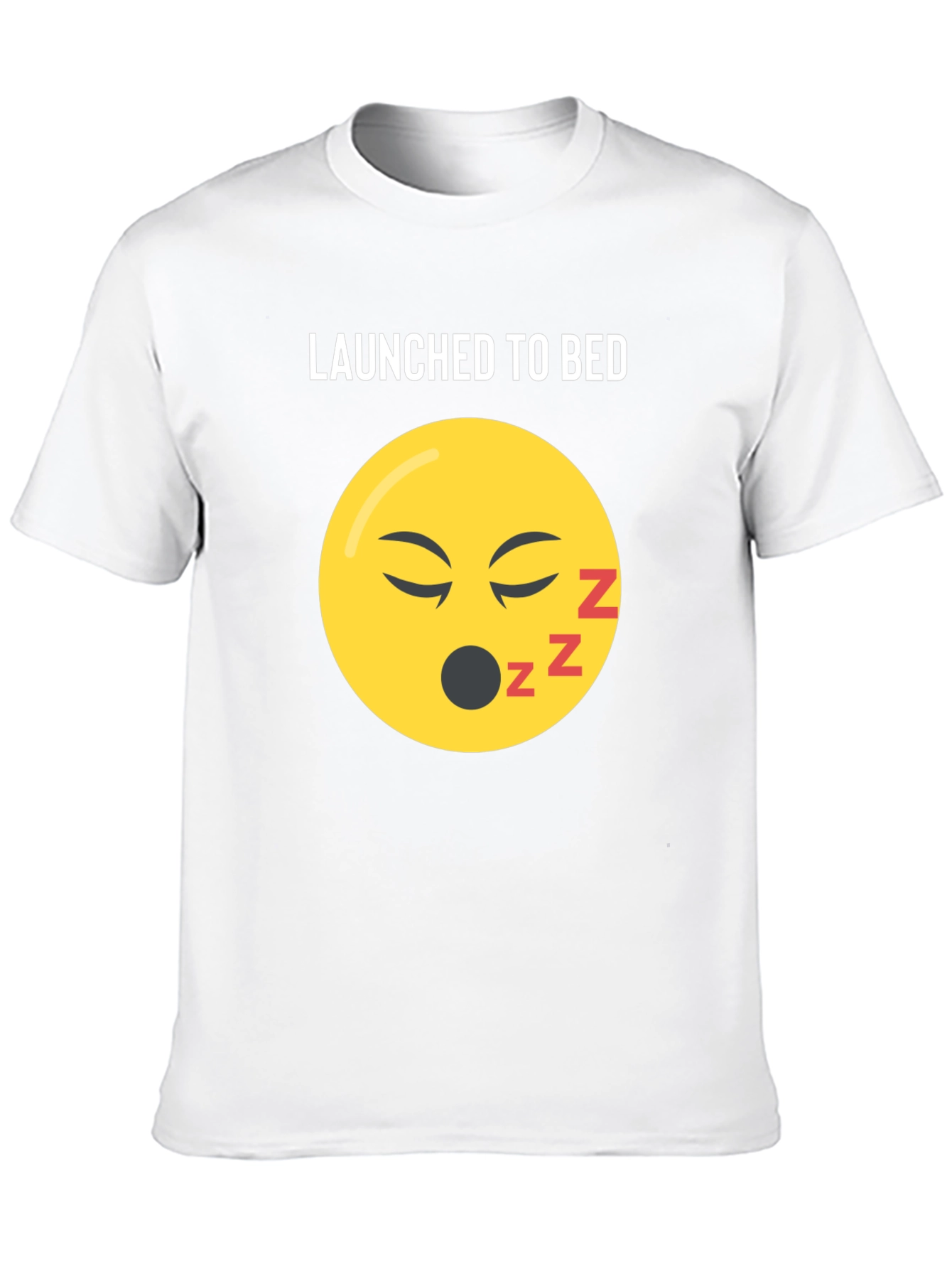 Launched To Bed Graphic T-Shirt