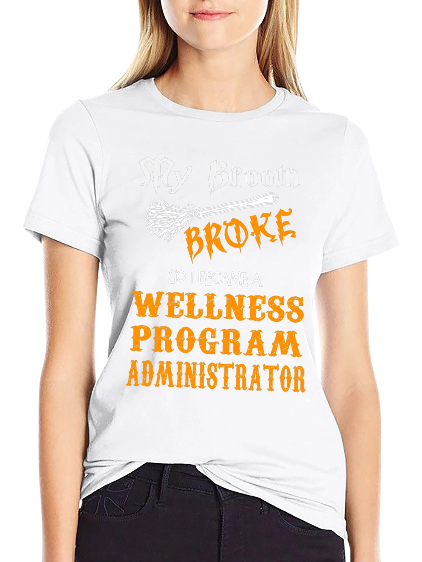 Funny Halloween Wellness Program Administrator T-Shirt