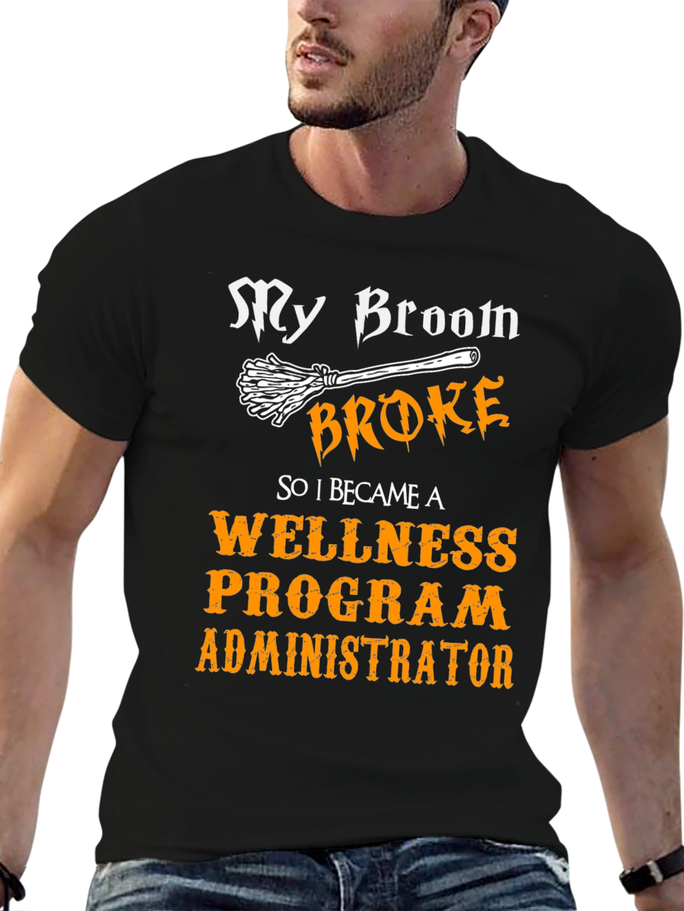 Funny Halloween Wellness Program Administrator T-Shirt