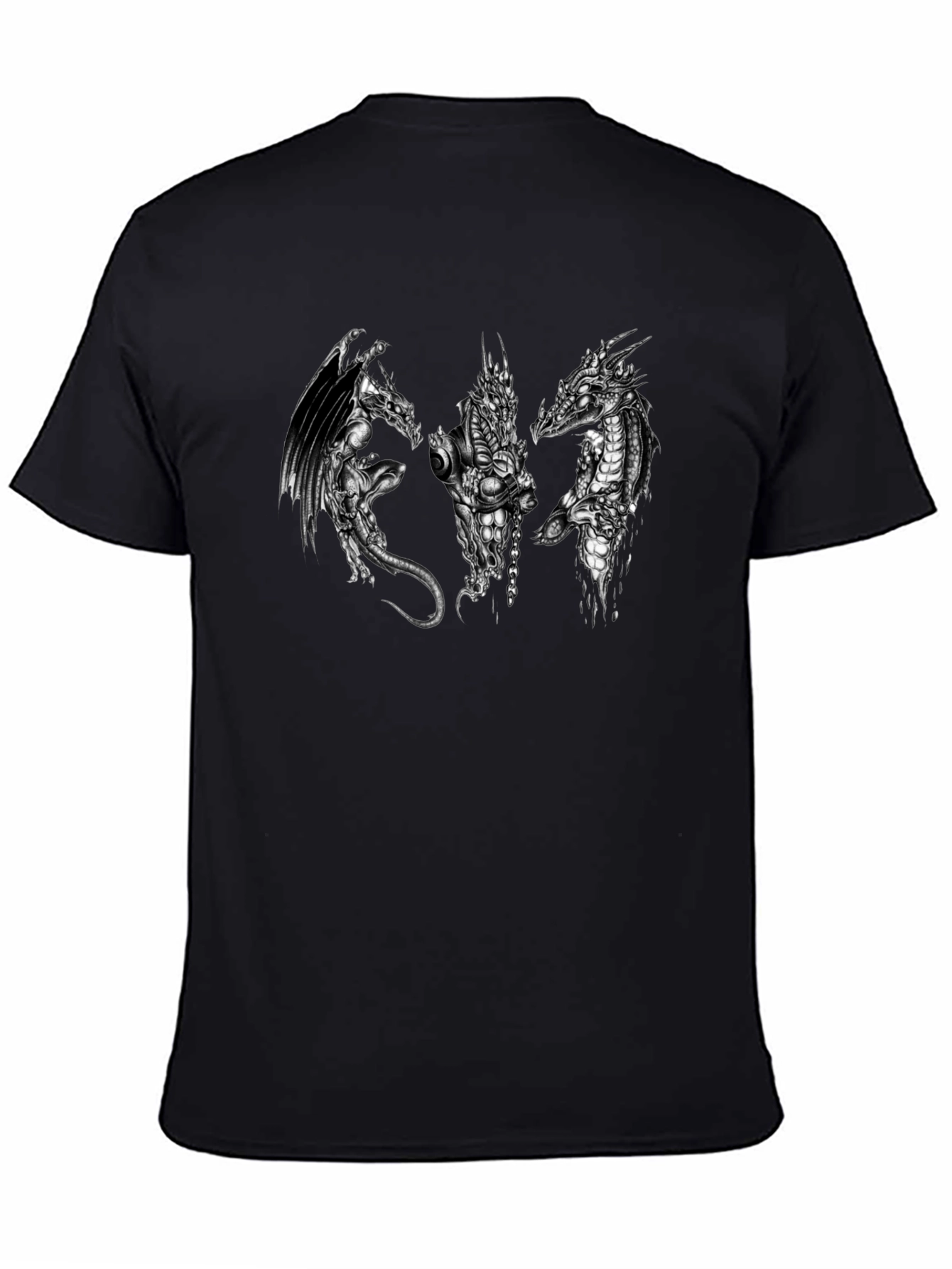 Dragon Trio Black T-Shirt