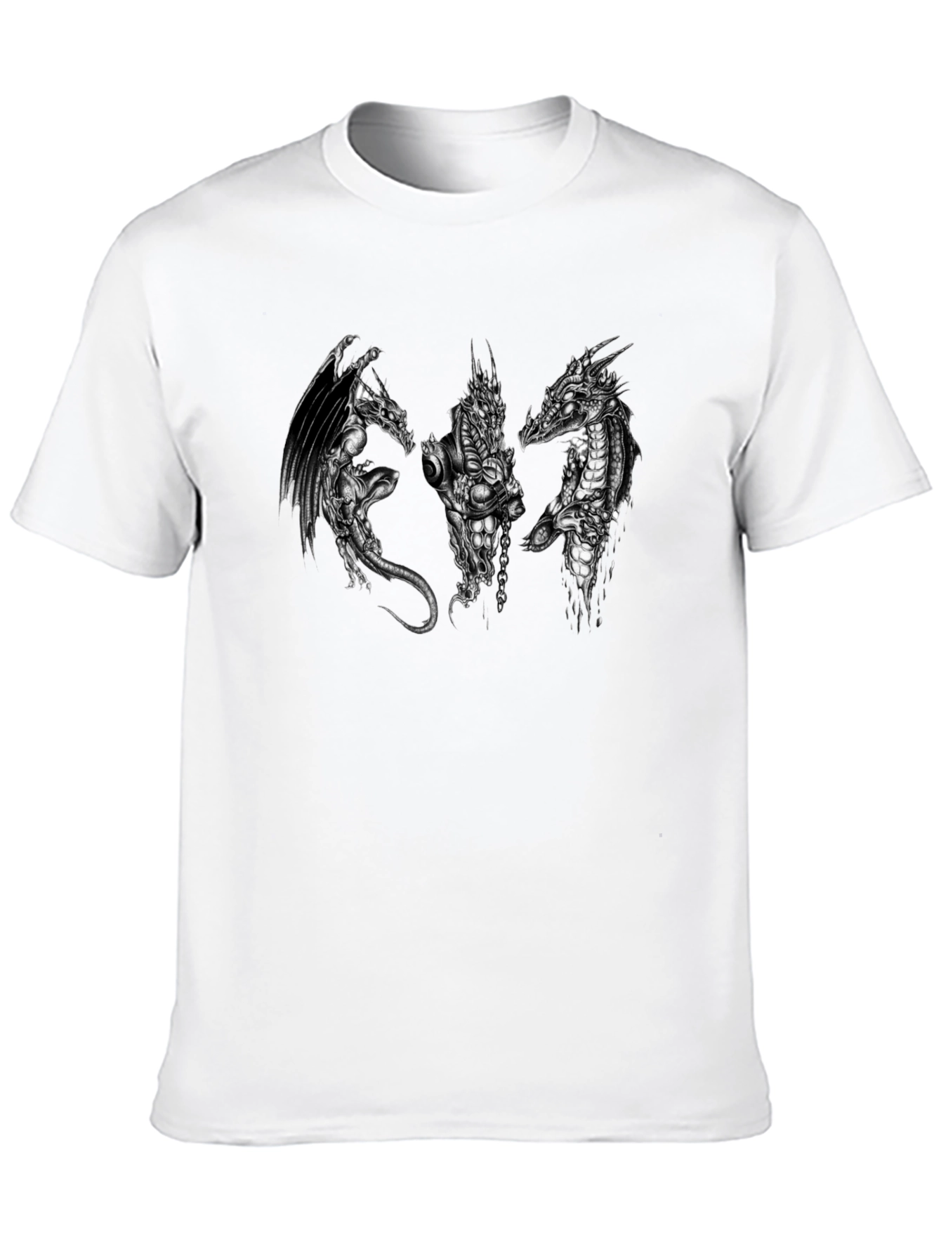 Dragon Trio Black T-Shirt