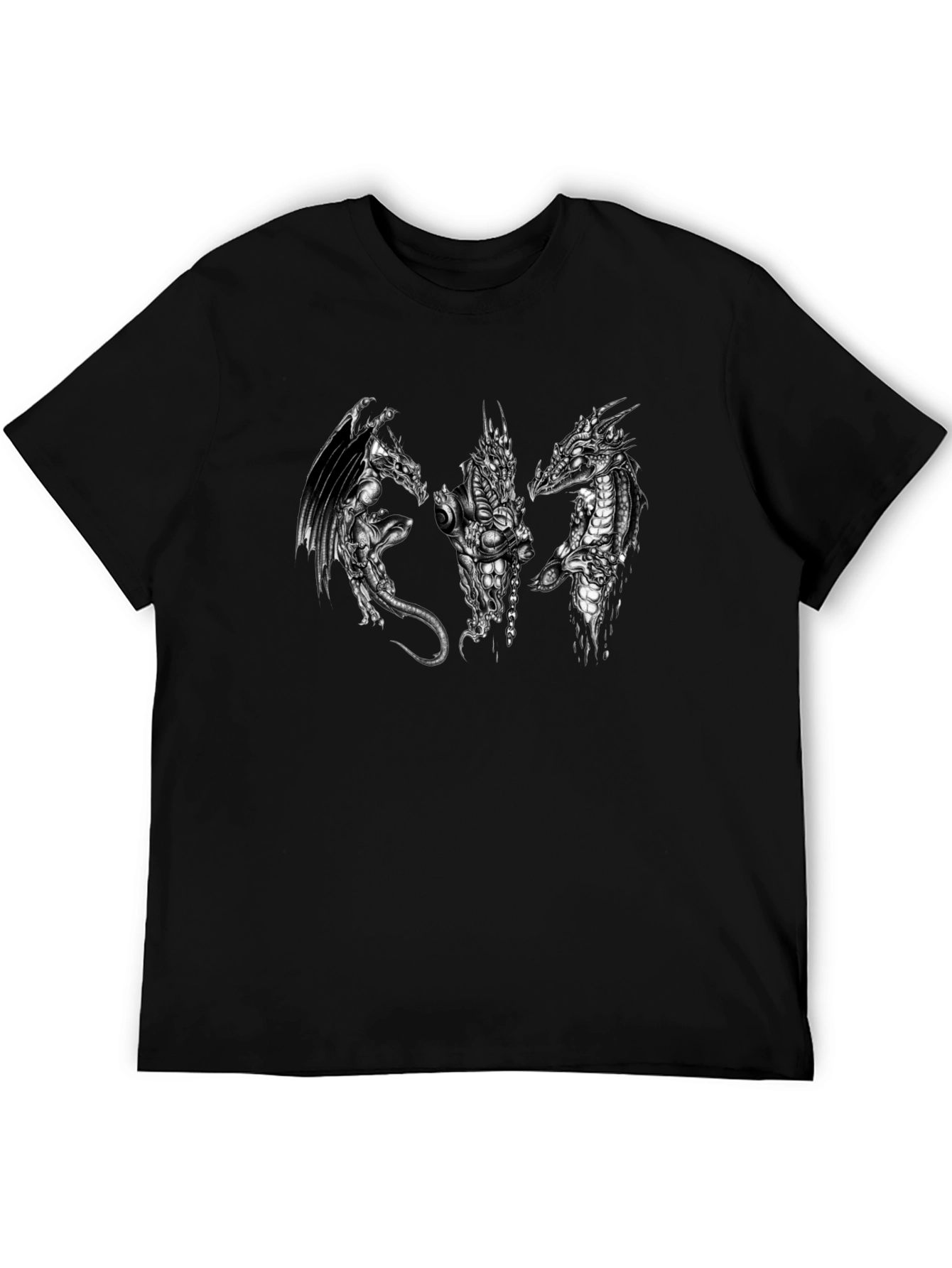 Dragon Trio Black T-Shirt
