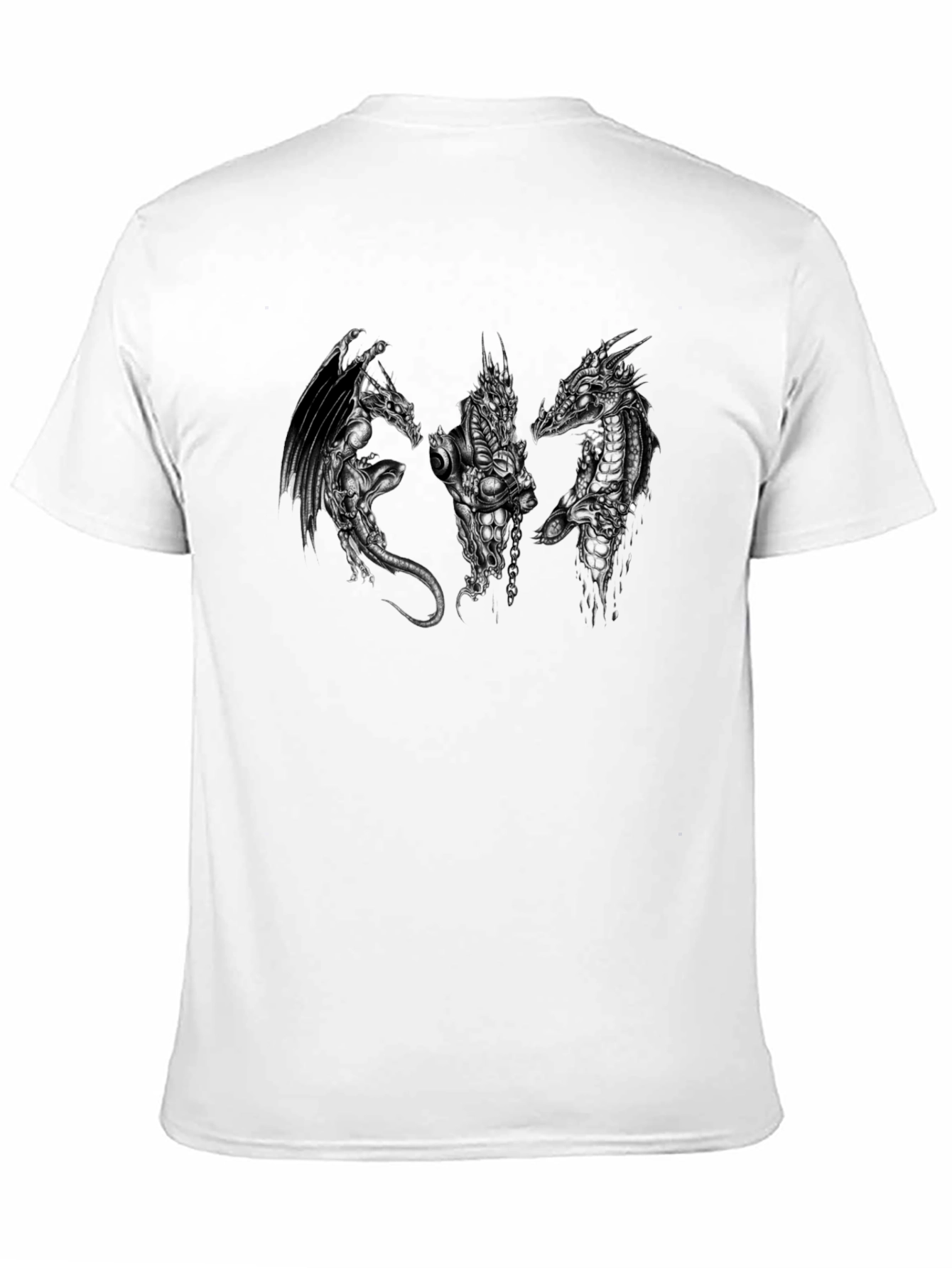 Dragon Trio Black T-Shirt