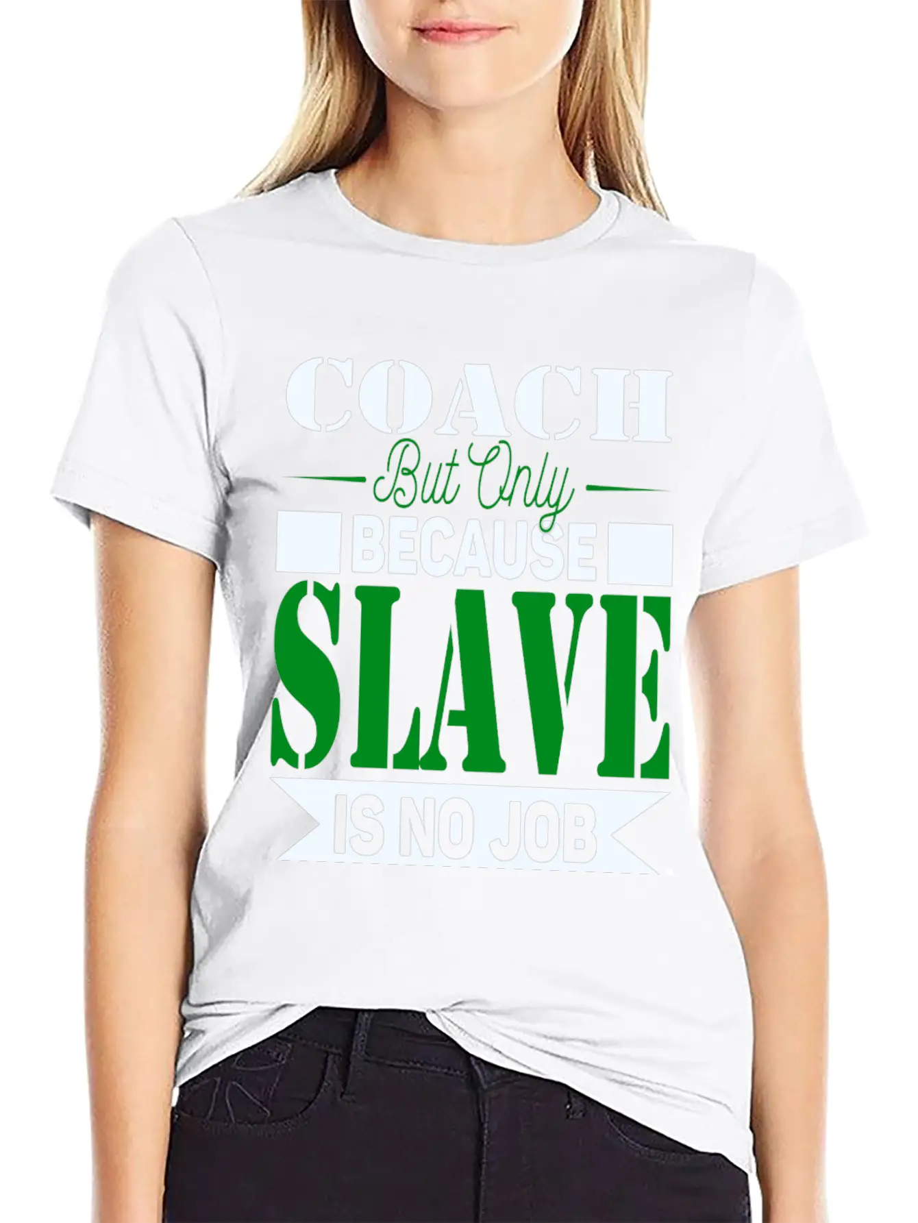 Coach Slave Unisex Casual T-Shirt – Clean Design For Daily Comfort