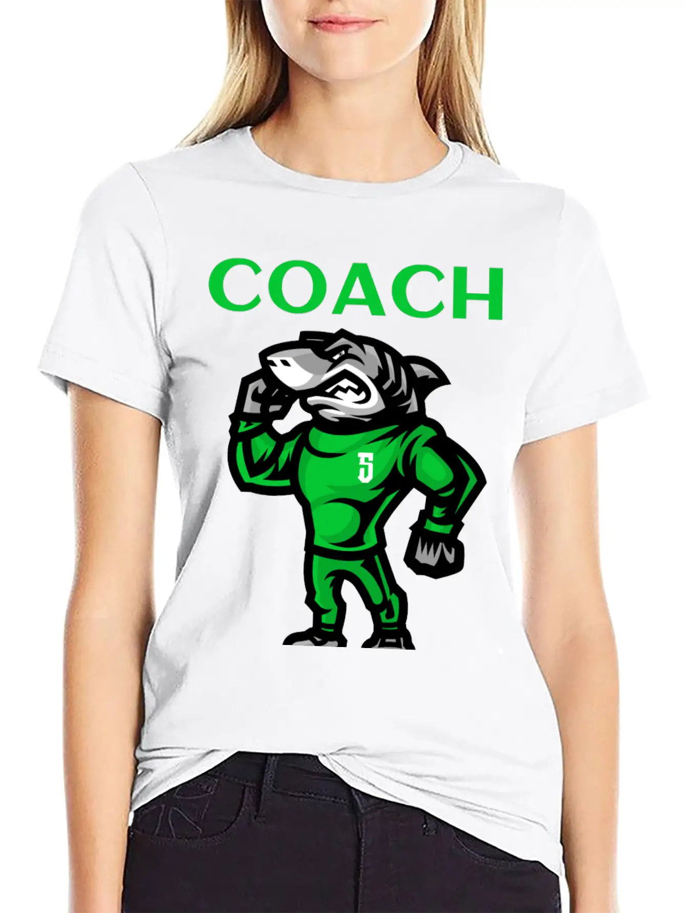 Coach Unisex Casual T-Shirt – Clean Design For Daily Comfort