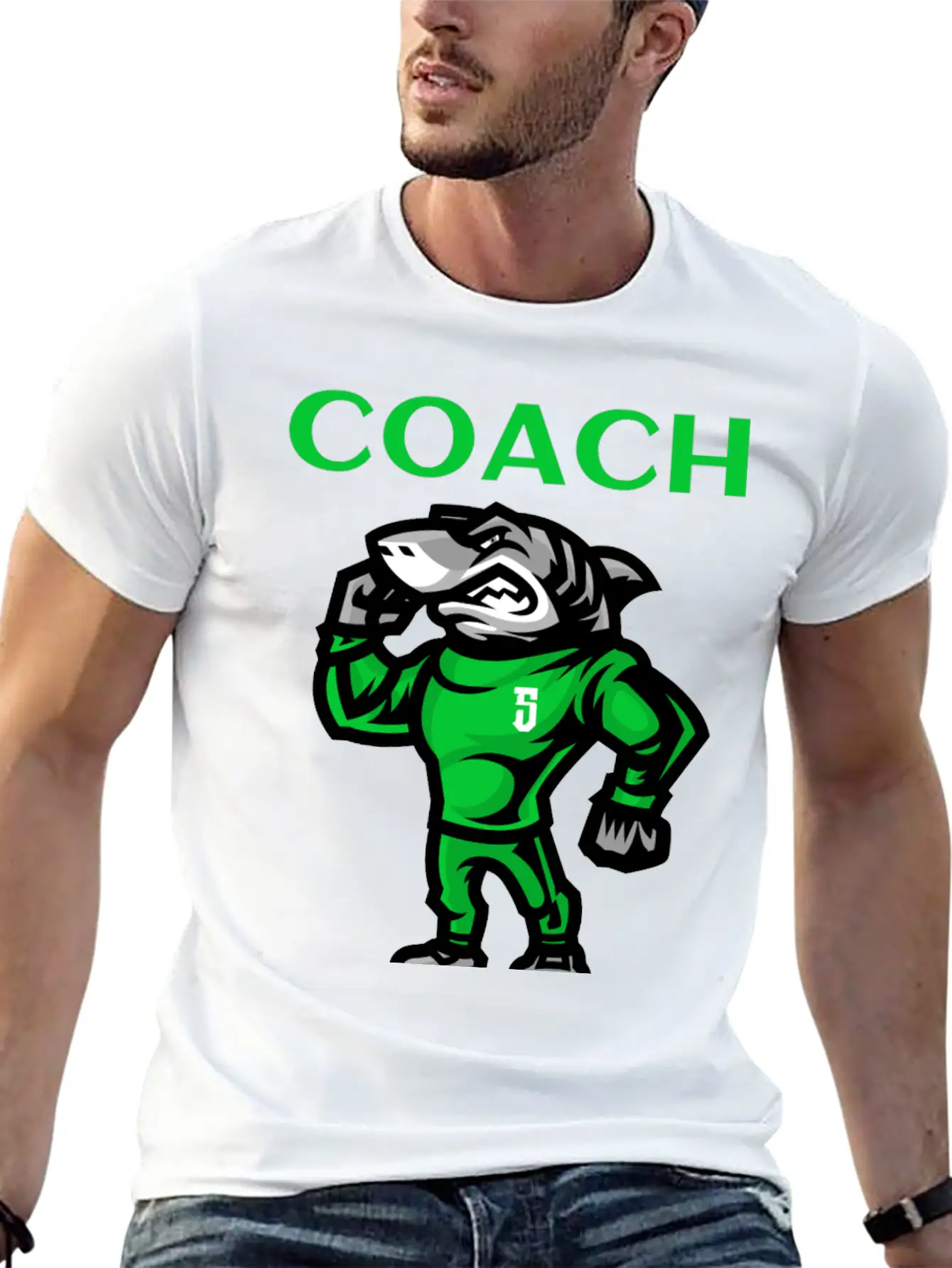 Coach Unisex Casual T-Shirt – Clean Design For Daily Comfort