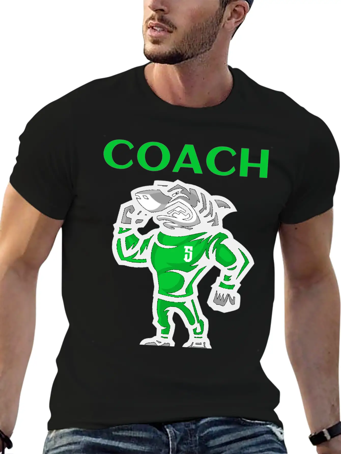 Coach Unisex Casual T-Shirt – Clean Design For Daily Comfort