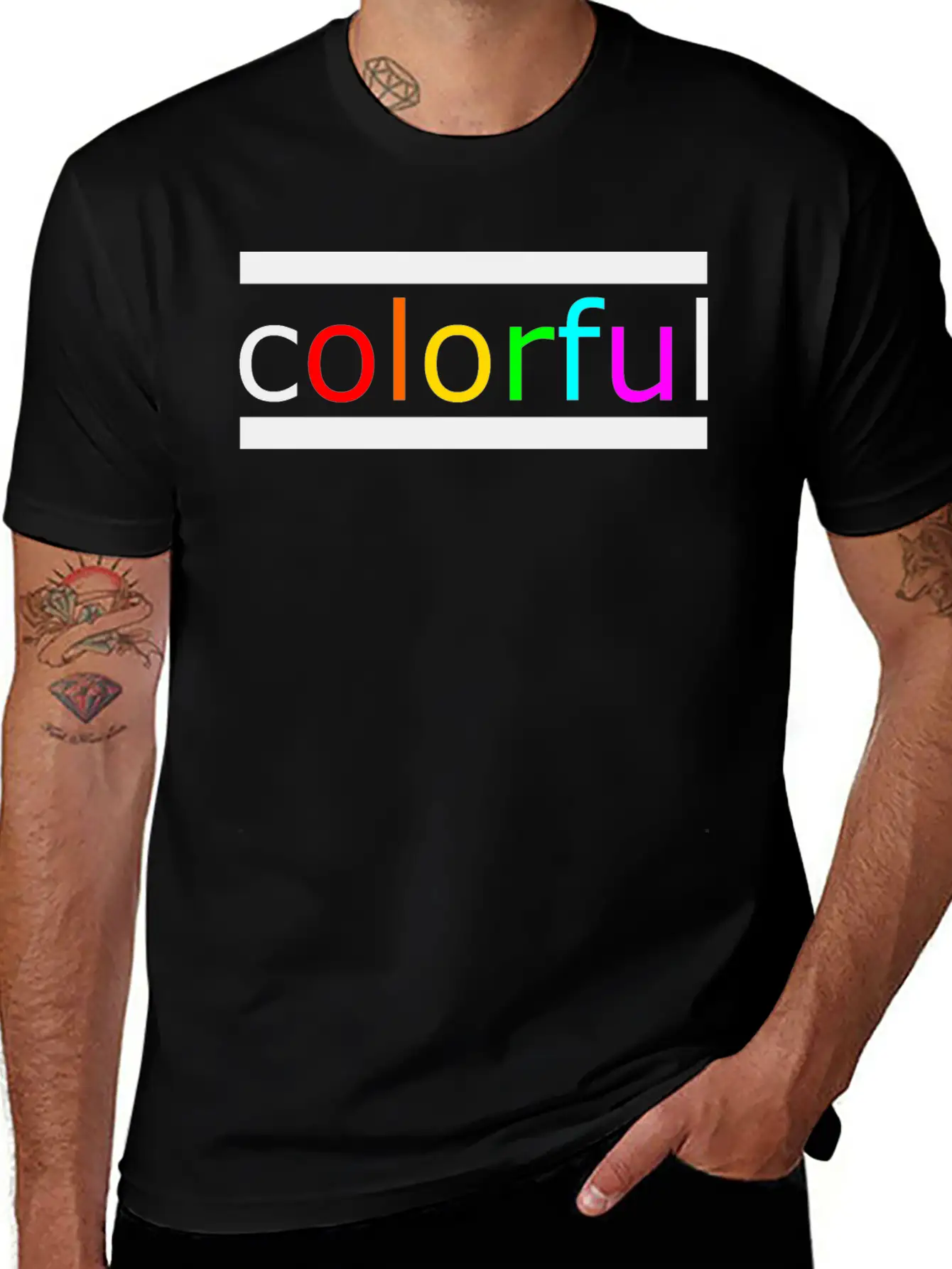 Colorful Unisex Casual T-Shirt – Clean Design For Daily Comfort