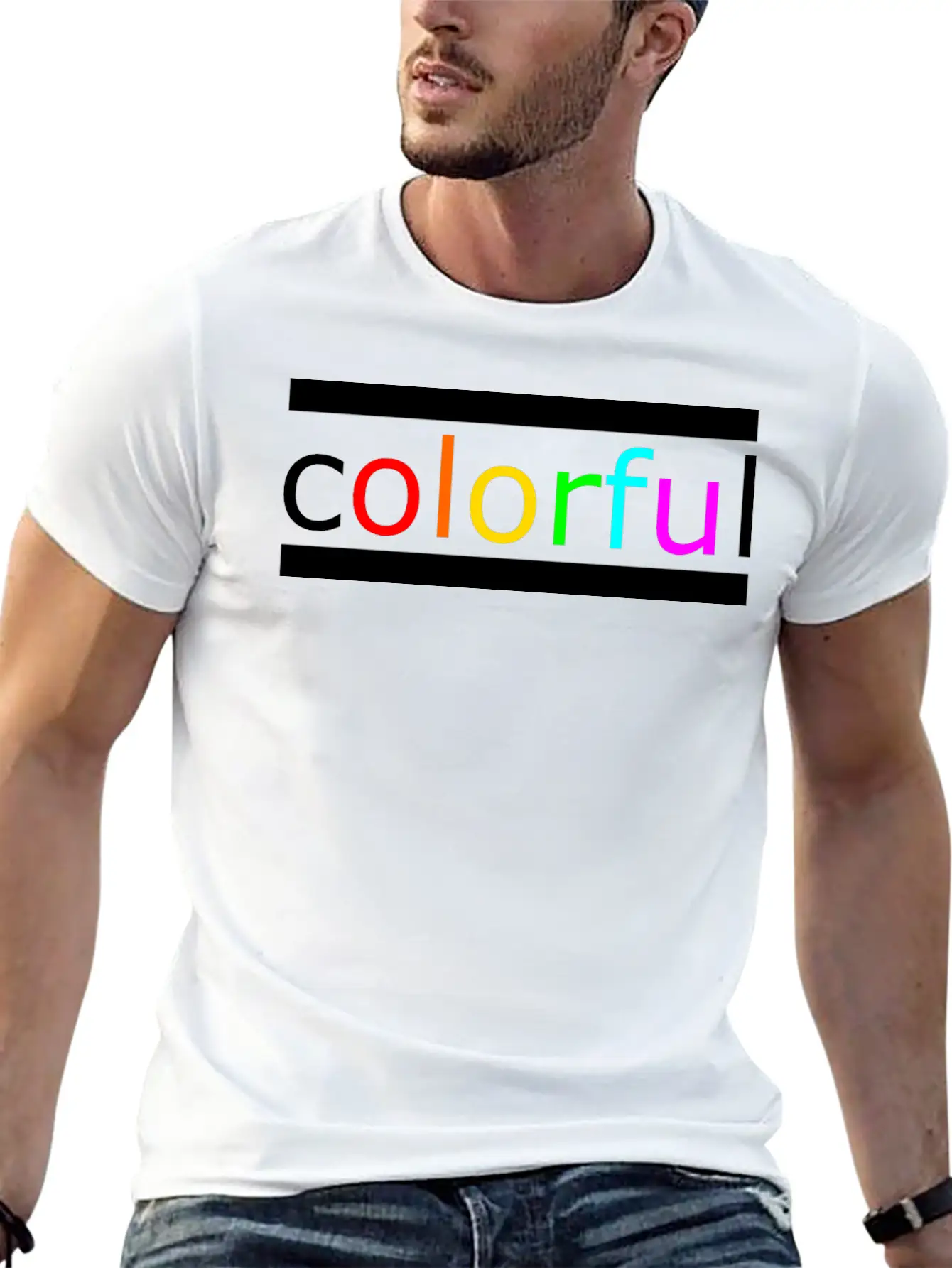 Colorful Unisex Casual T-Shirt – Clean Design For Daily Comfort