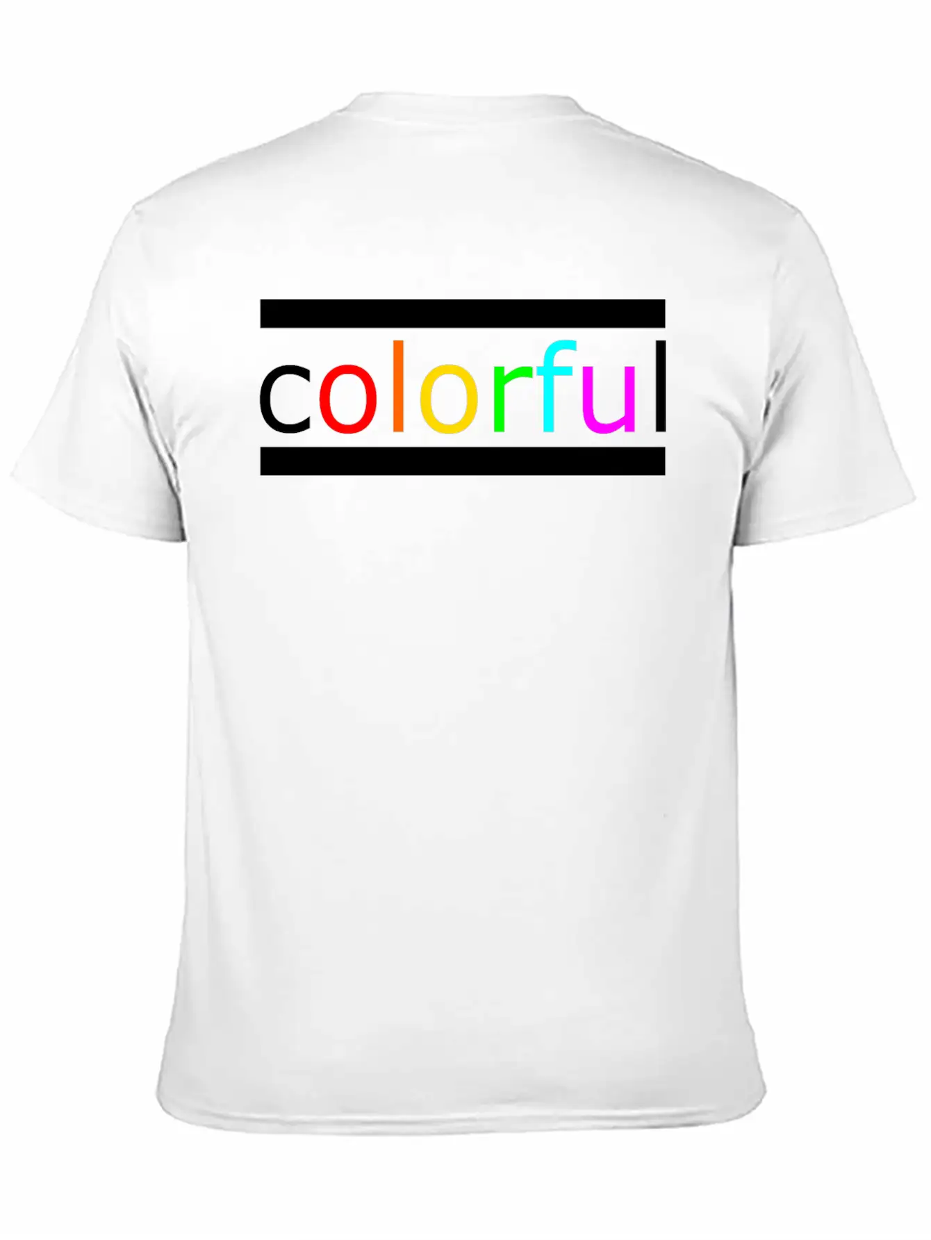 Colorful Unisex Casual T-Shirt – Clean Design For Daily Comfort