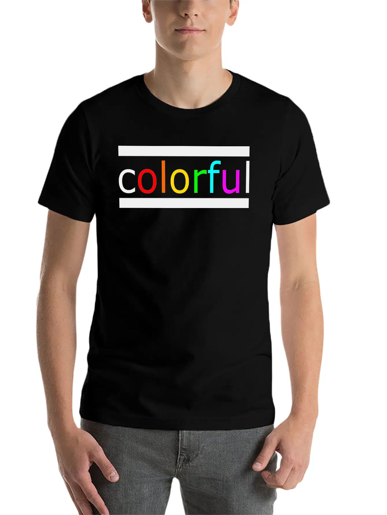Colorful Unisex Casual T-Shirt – Clean Design For Daily Comfort