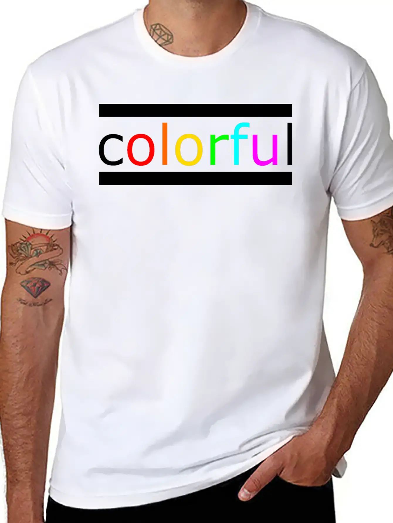 Colorful Unisex Casual T-Shirt – Clean Design For Daily Comfort