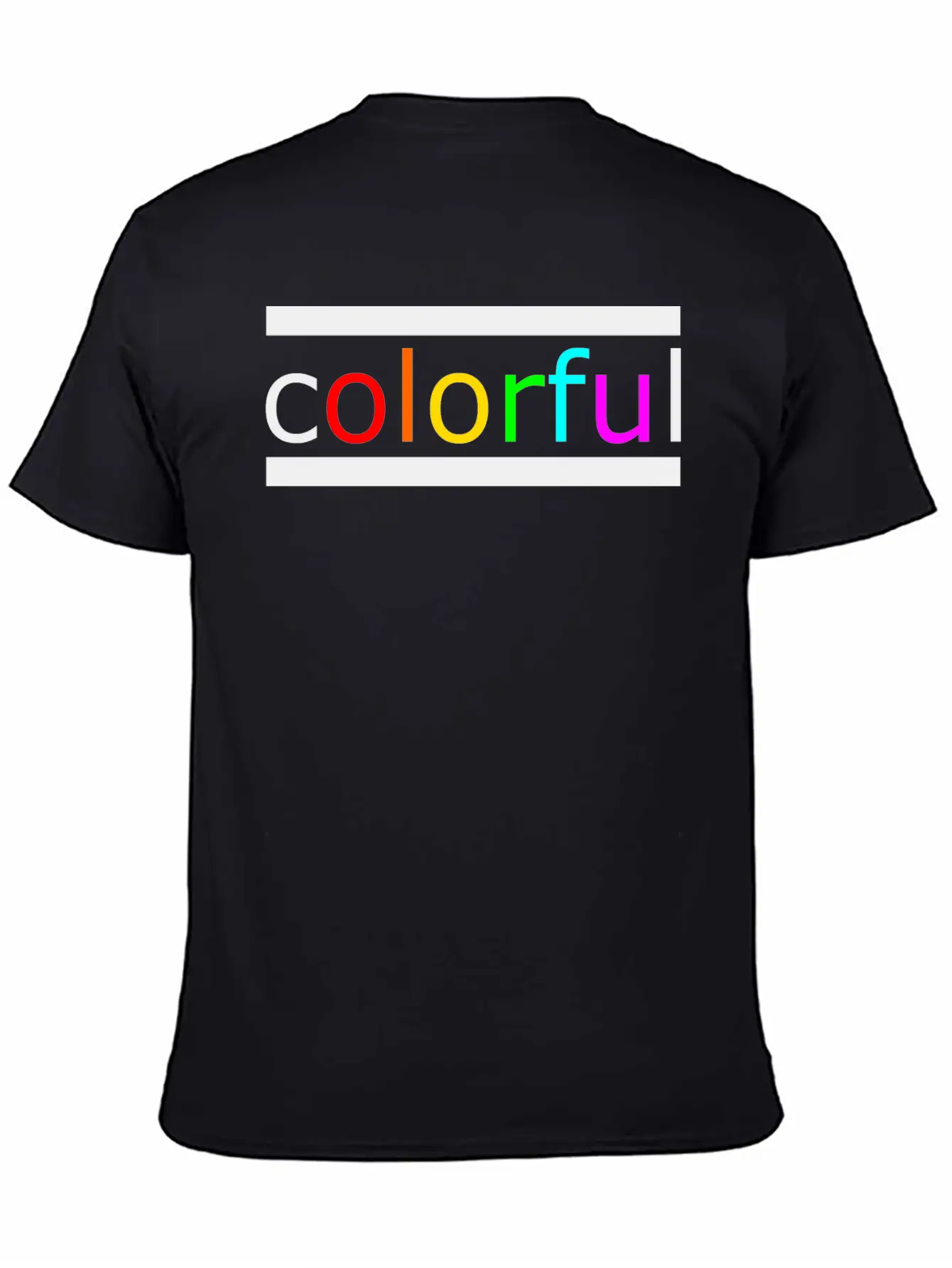 Colorful Unisex Casual T-Shirt – Clean Design For Daily Comfort