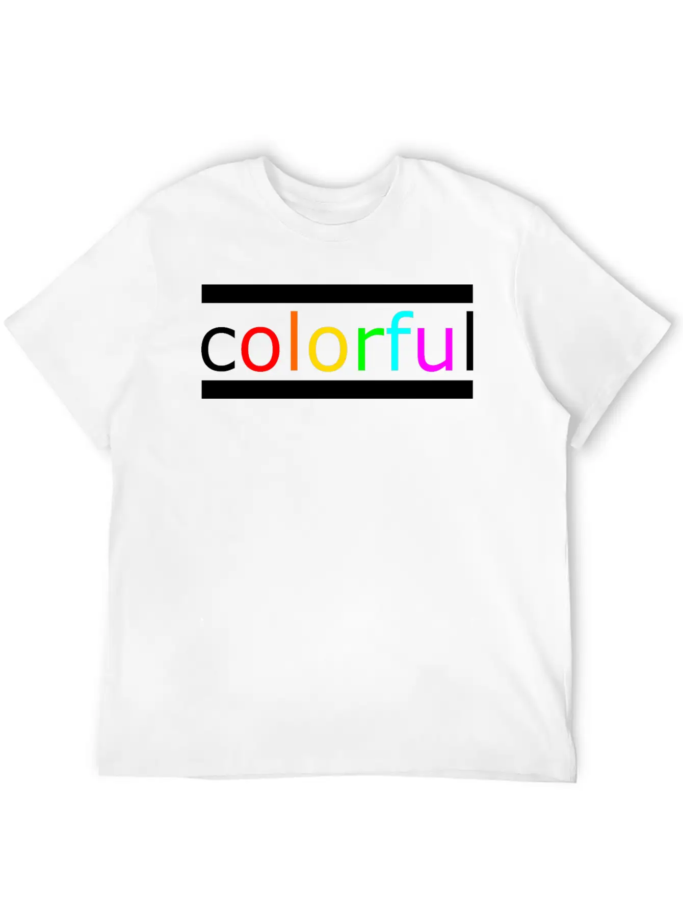Colorful Unisex Casual T-Shirt – Clean Design For Daily Comfort