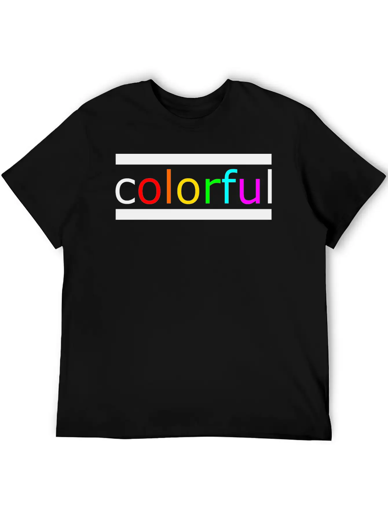 Colorful Unisex Casual T-Shirt – Clean Design For Daily Comfort