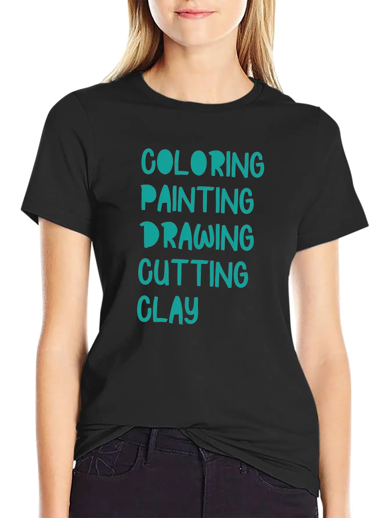 Coloring Painting Painter Painting Art Gift Unisex Casual T-Shirt – Clean Design For Daily Comfort