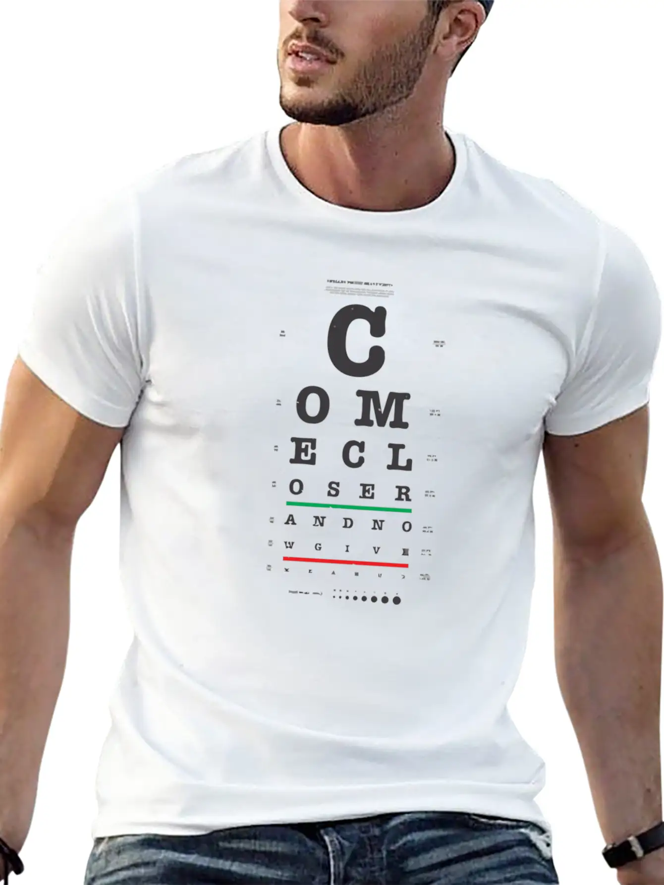 Come Closer Unisex Casual T-Shirt – Clean Design For Daily Comfort