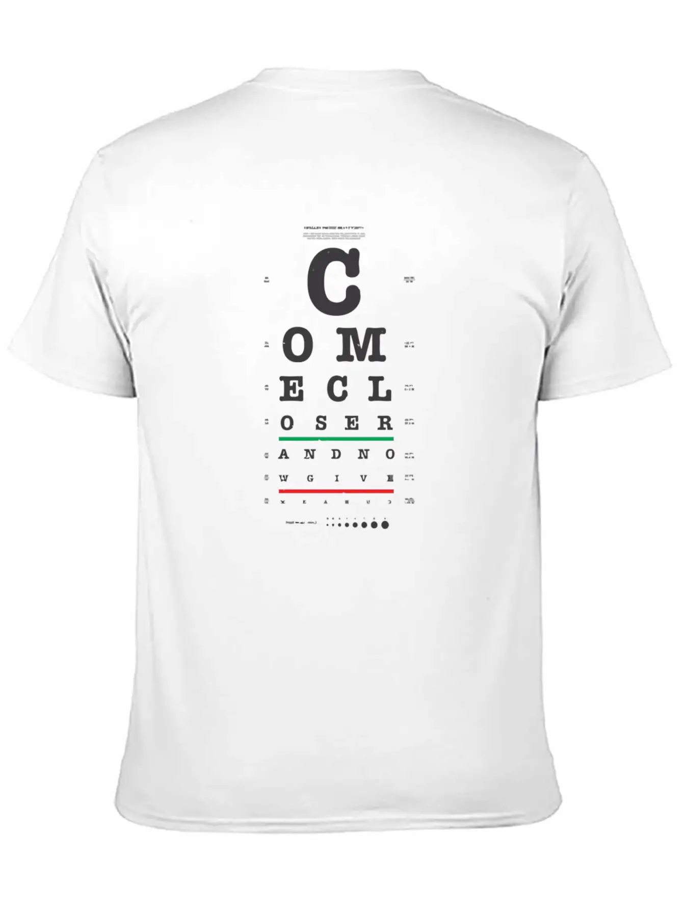 Come Closer Unisex Casual T-Shirt – Clean Design For Daily Comfort