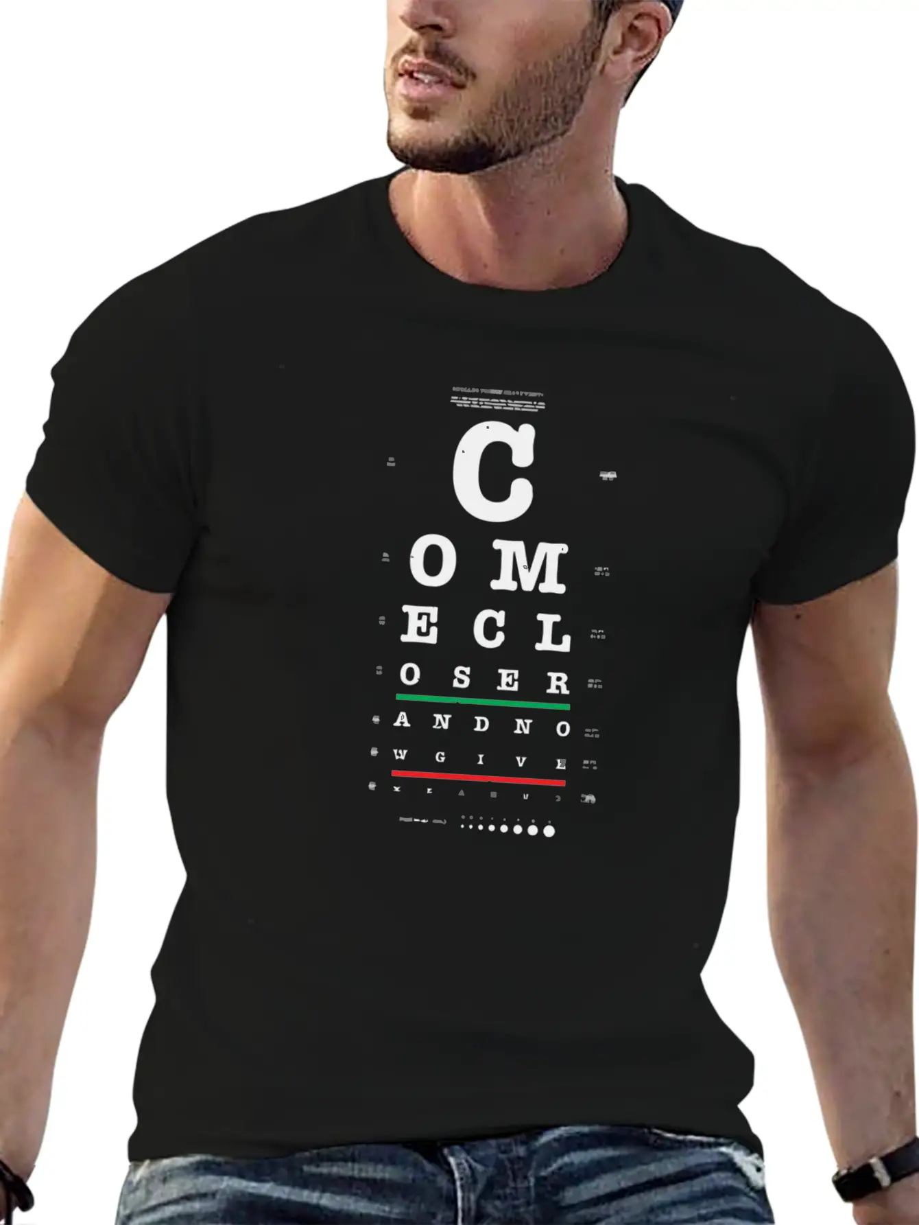 Come Closer Unisex Casual T-Shirt – Clean Design For Daily Comfort