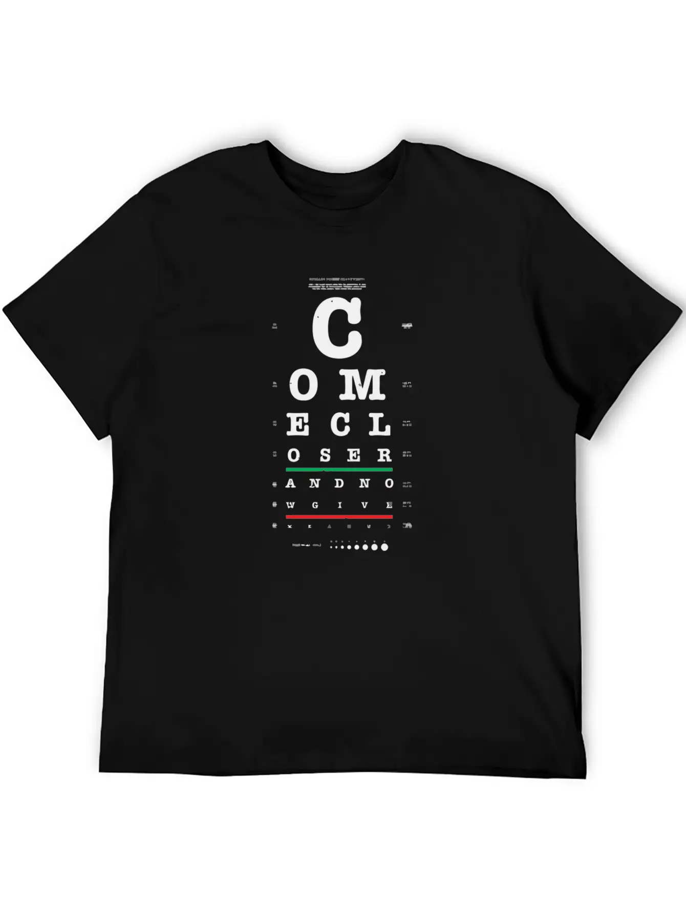 Come Closer Unisex Casual T-Shirt – Clean Design For Daily Comfort