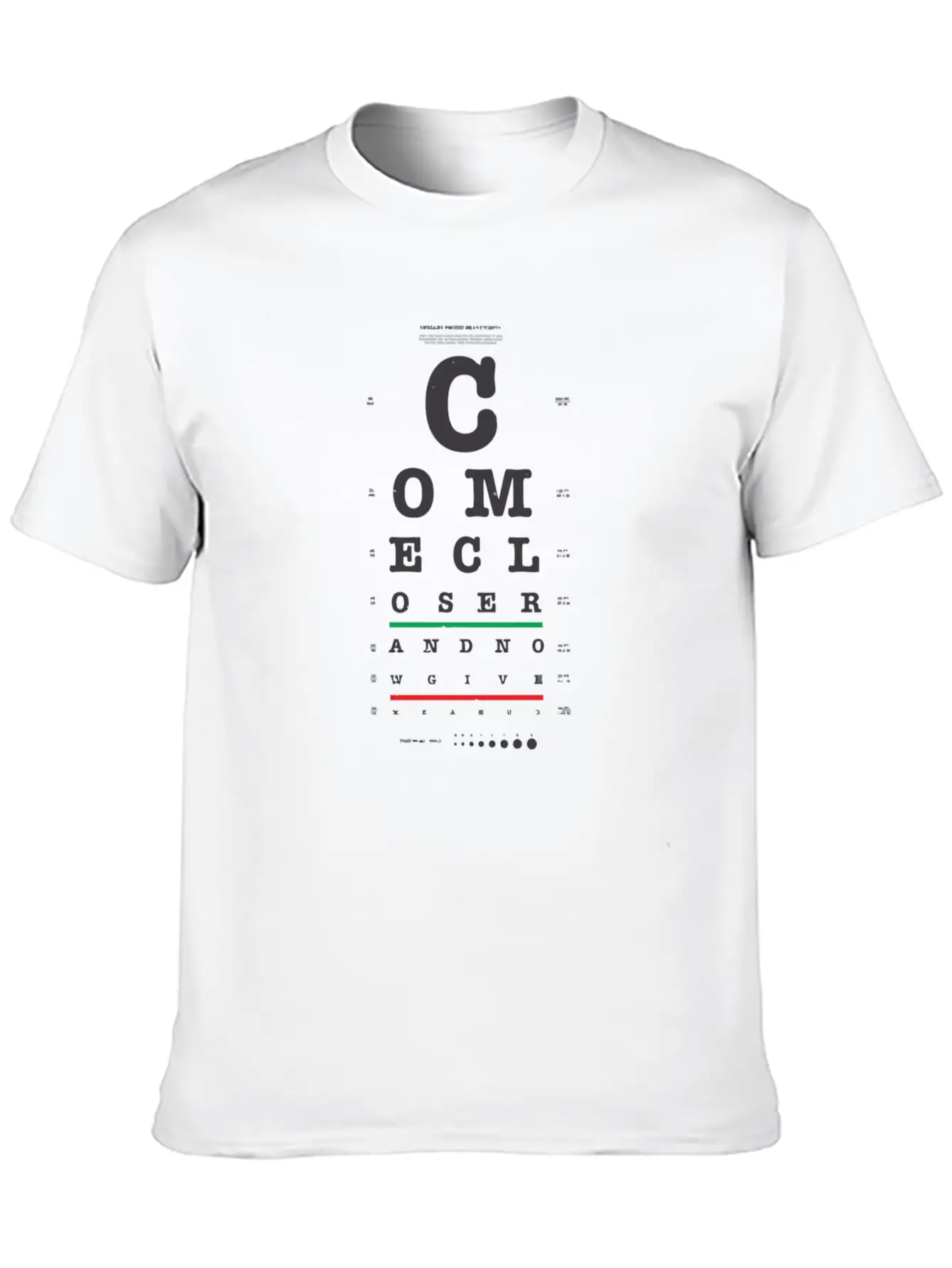 Come Closer Unisex Casual T-Shirt – Clean Design For Daily Comfort