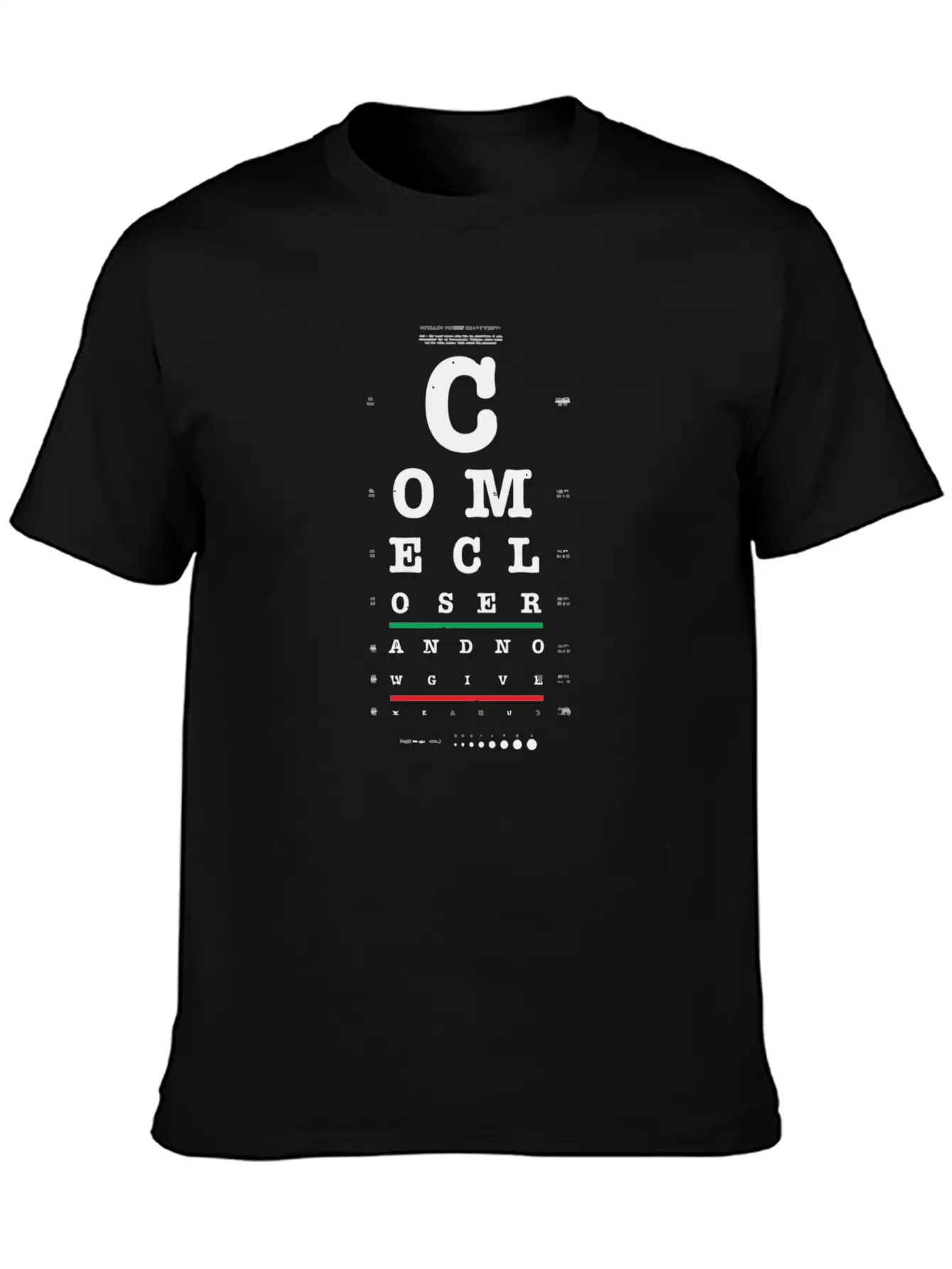 Come Closer Unisex Casual T-Shirt – Clean Design For Daily Comfort
