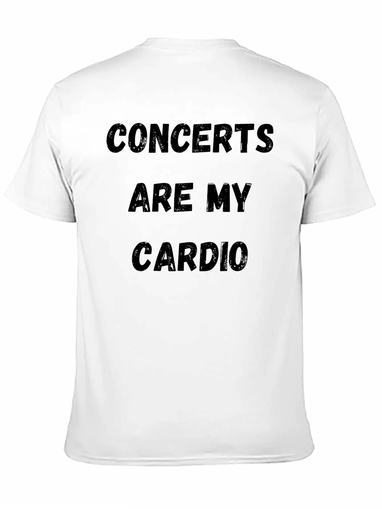 Concerts Are My Cardio Unisex Casual T-Shirt – Clean Design For Daily Comfort