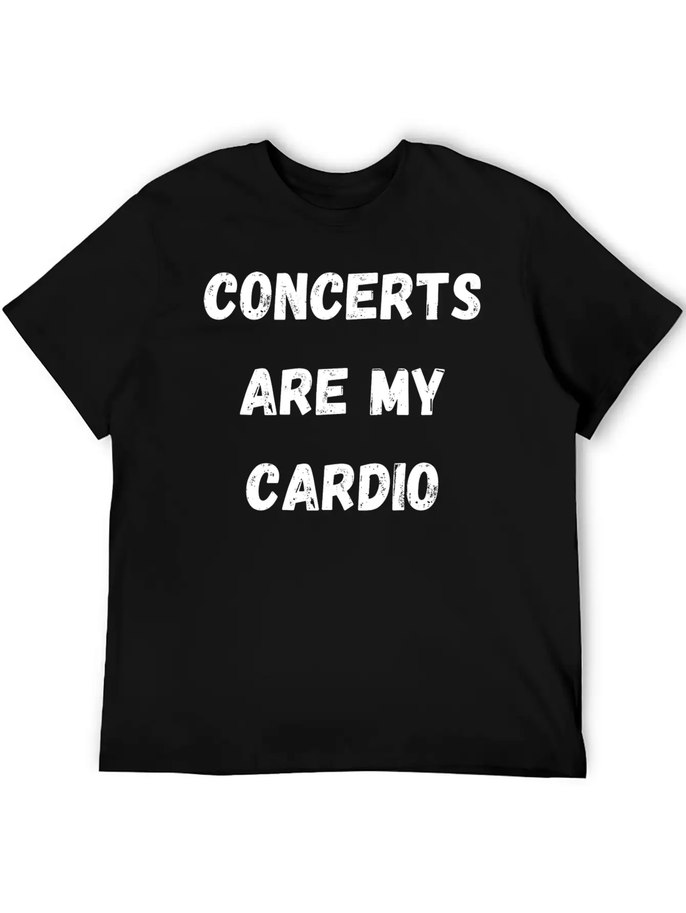 Concerts Are My Cardio Unisex Casual T-Shirt – Clean Design For Daily Comfort
