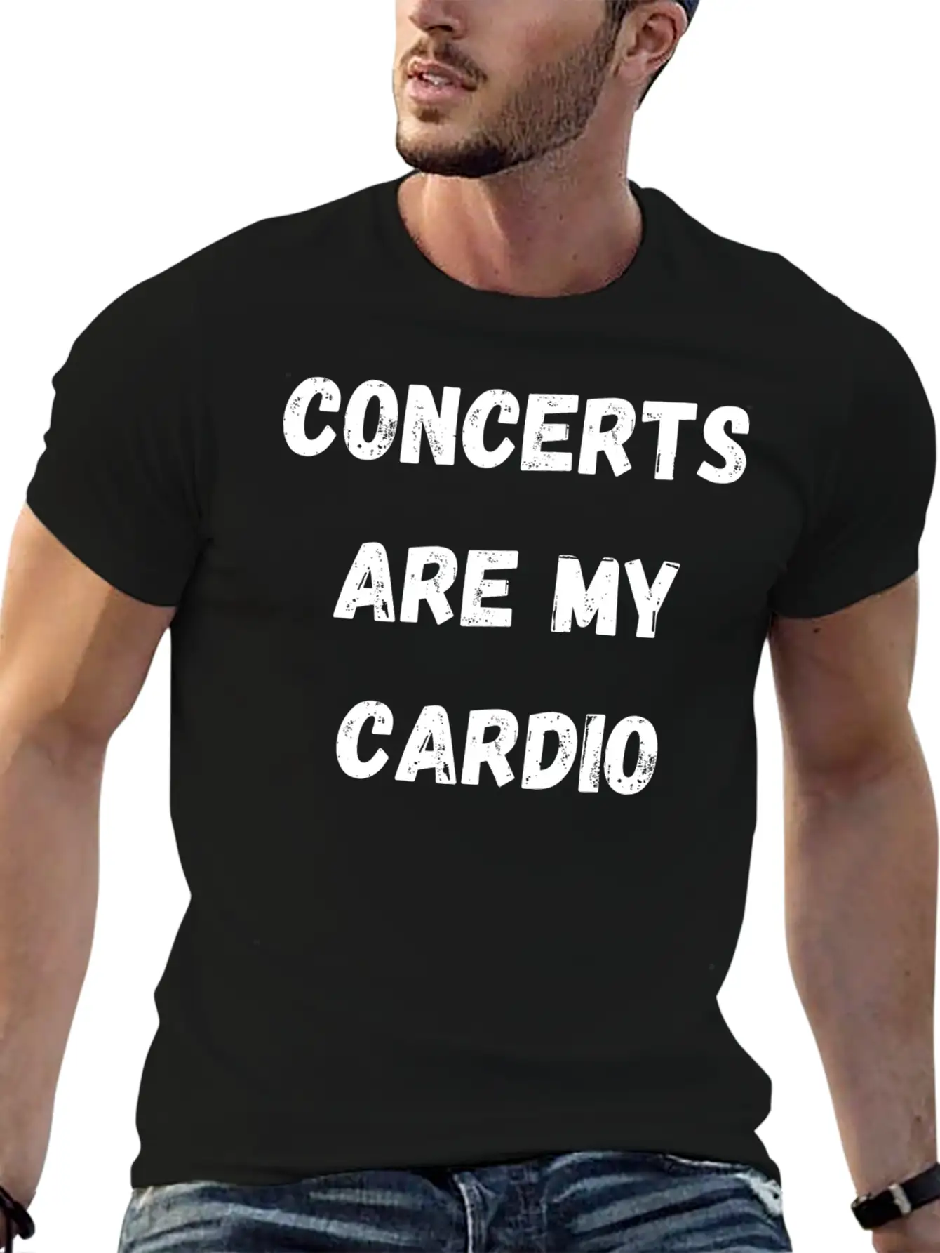 Concerts Are My Cardio Unisex Casual T-Shirt – Clean Design For Daily Comfort