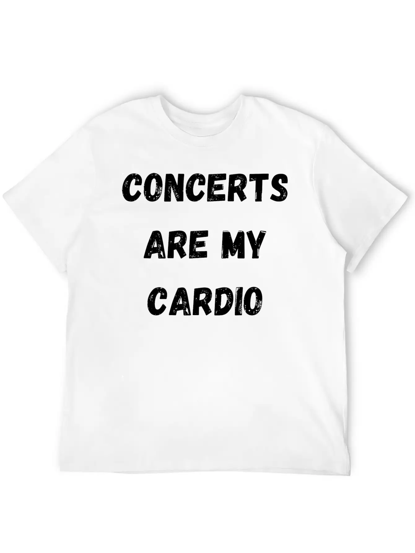Concerts Are My Cardio Unisex Casual T-Shirt – Clean Design For Daily Comfort