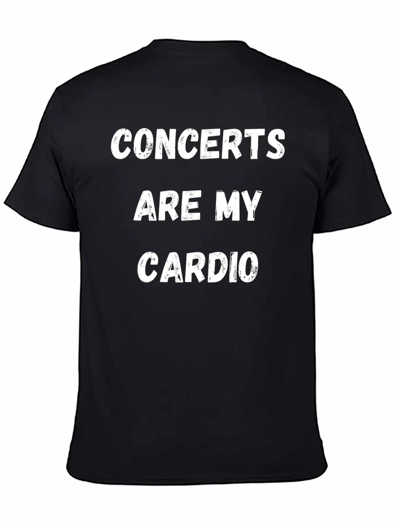 Concerts Are My Cardio Unisex Casual T-Shirt – Clean Design For Daily Comfort