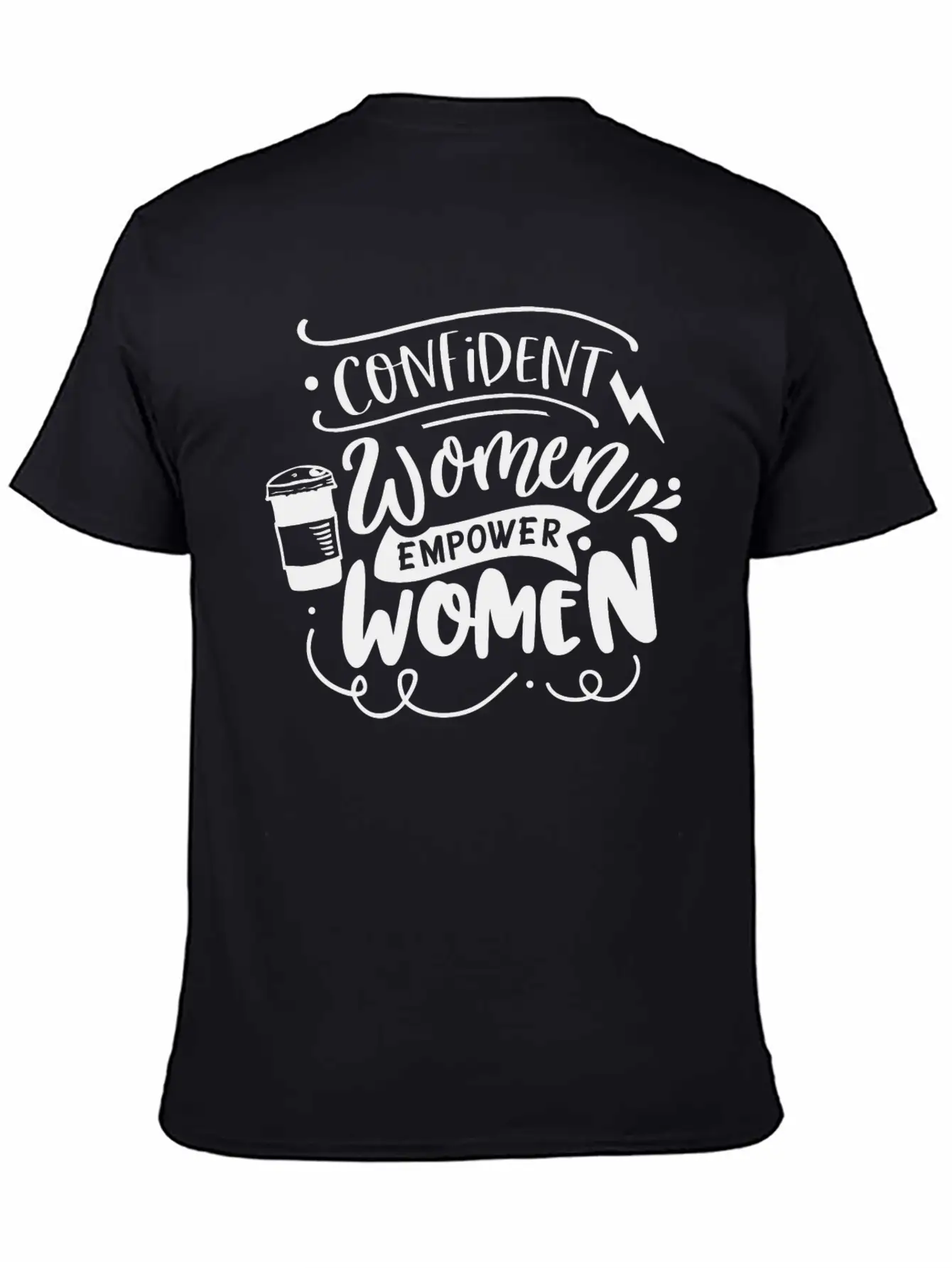 Confident Women Empower Women Unisex Casual T-Shirt – Clean Design For Daily Comfort