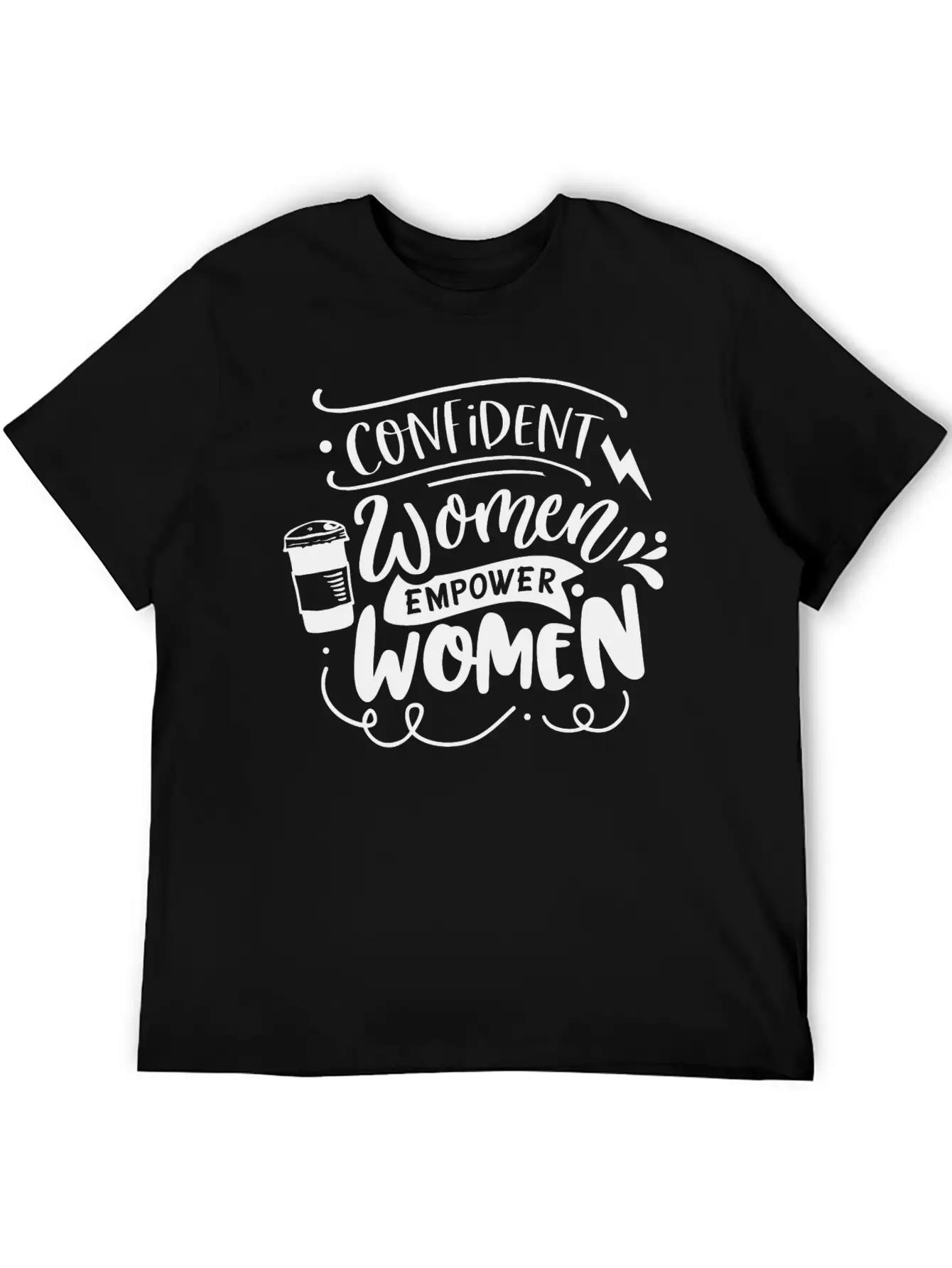 Confident Women Empower Women Unisex Casual T-Shirt – Clean Design For Daily Comfort