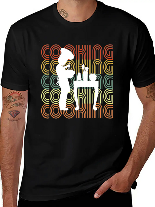 COOKING Unisex Casual T-Shirt – Clean Design For Daily Comfort