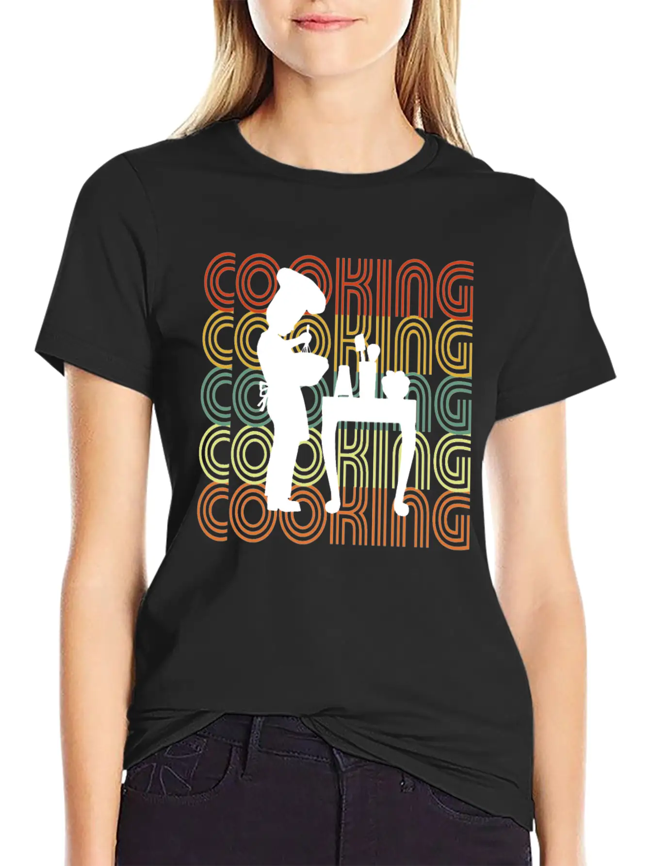 COOKING Unisex Casual T-Shirt – Clean Design For Daily Comfort