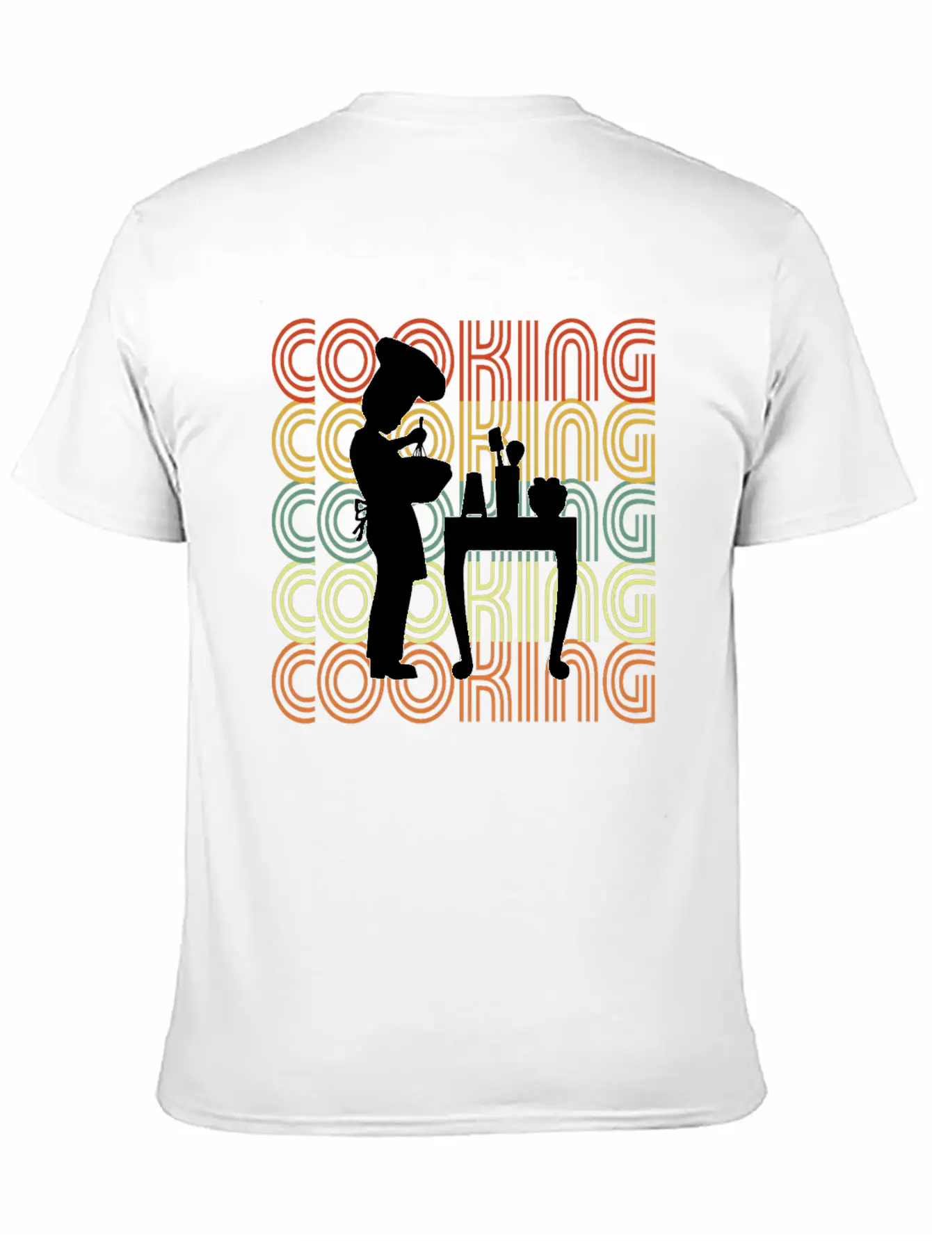 COOKING Unisex Casual T-Shirt – Clean Design For Daily Comfort